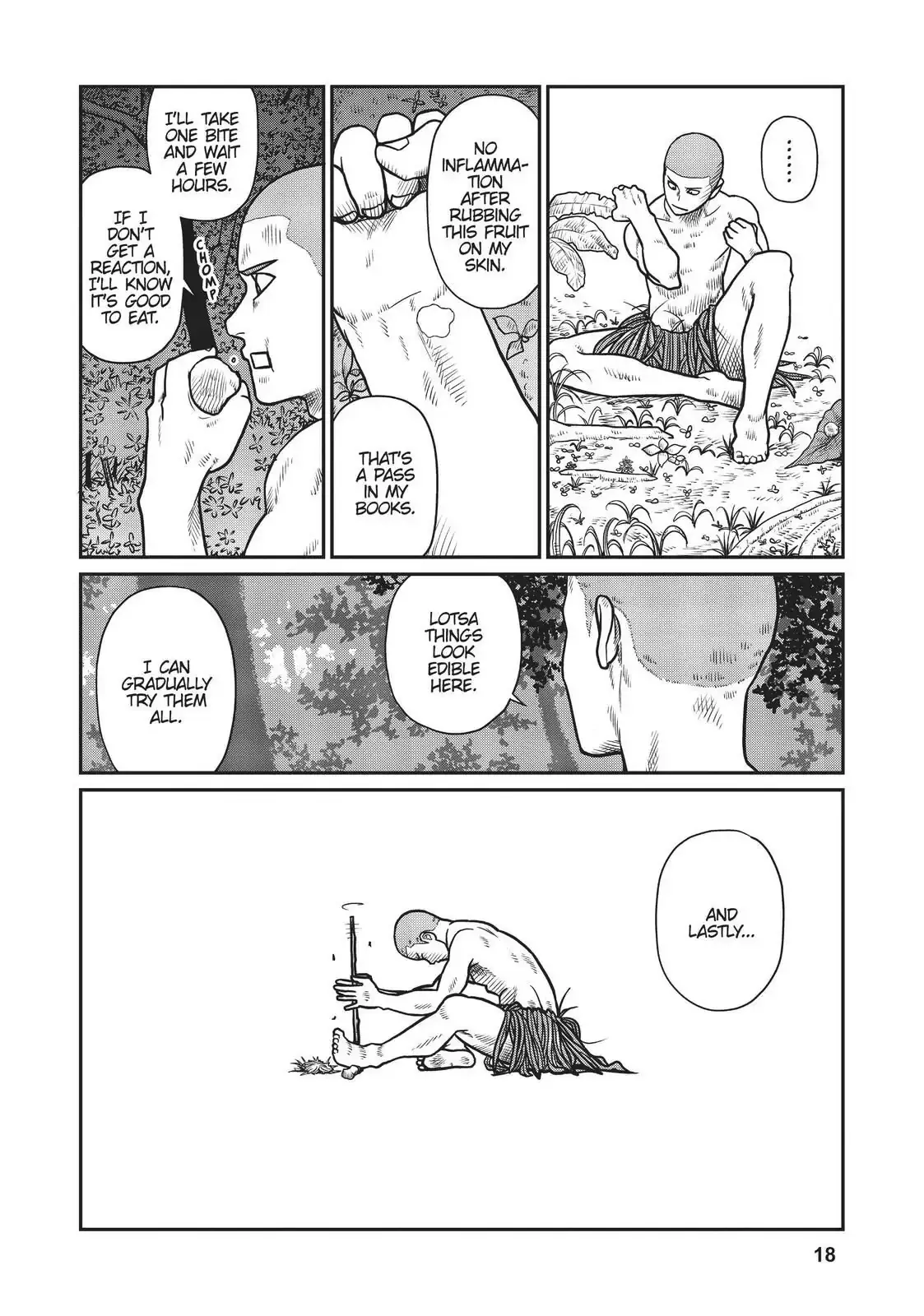 Yajin Tensei: Karate Survivor in Another World, chapter 1, page 18