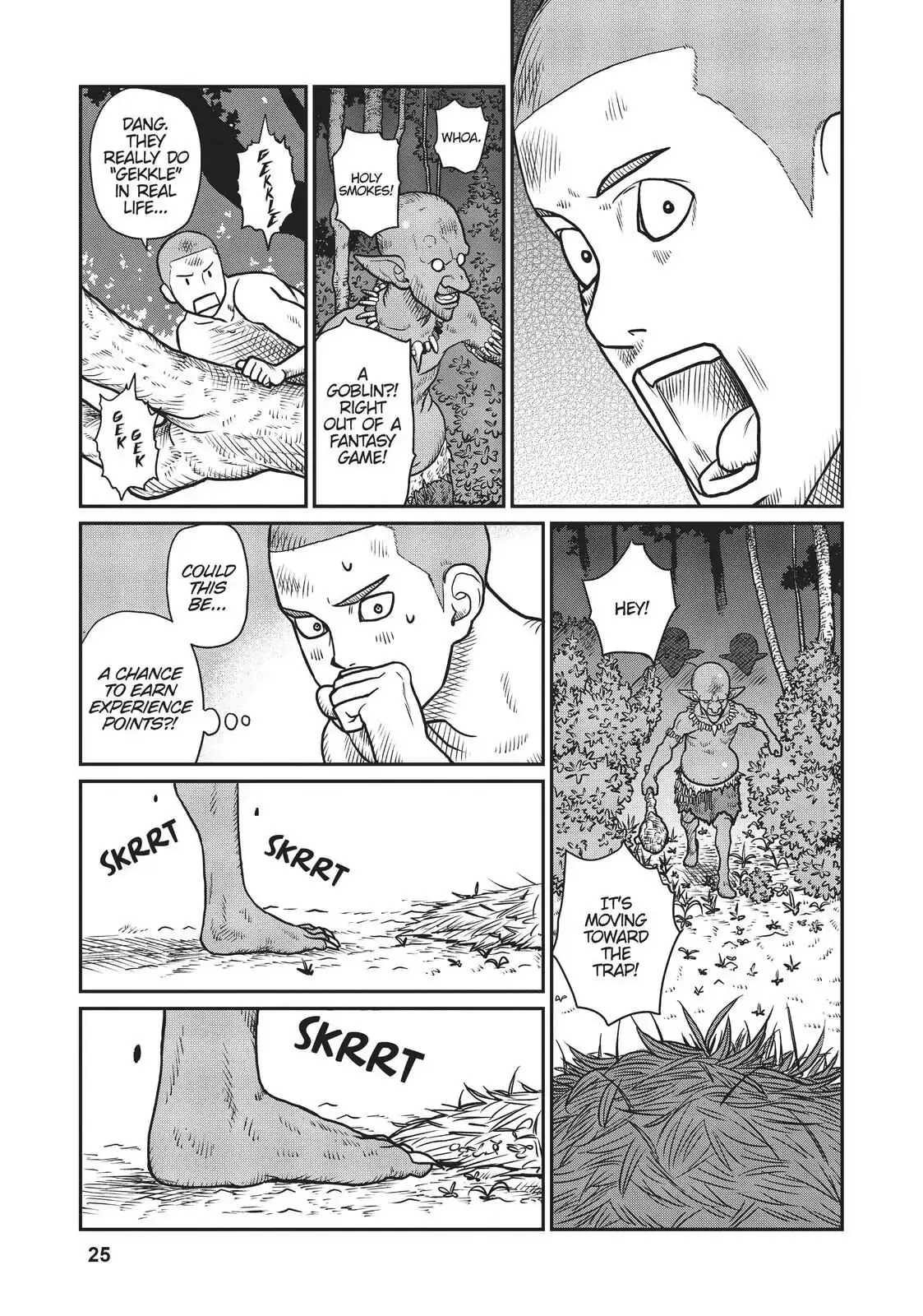 Yajin Tensei: Karate Survivor in Another World, chapter 1, page 25