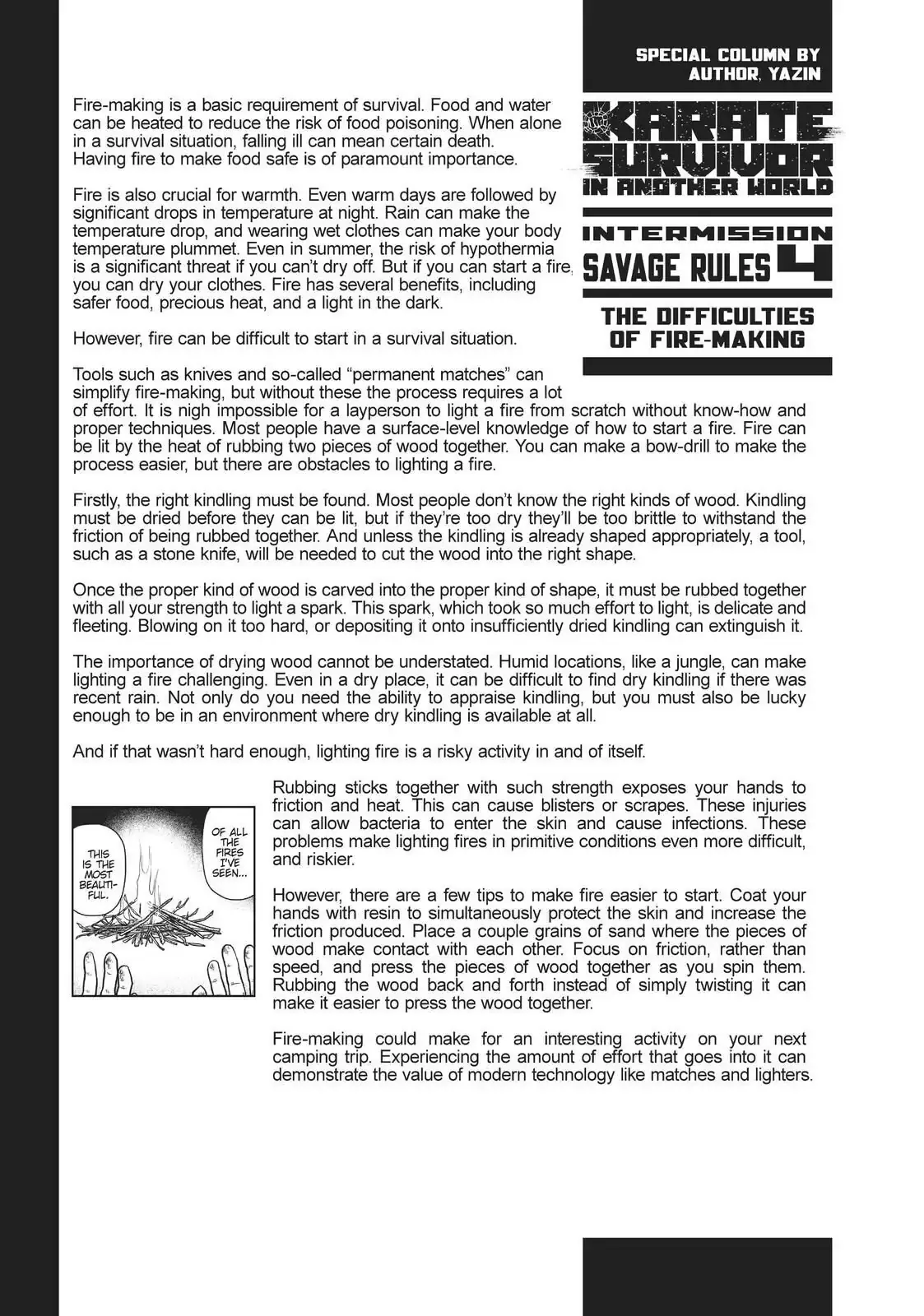 Yajin Tensei: Karate Survivor in Another World, chapter 4, page 33