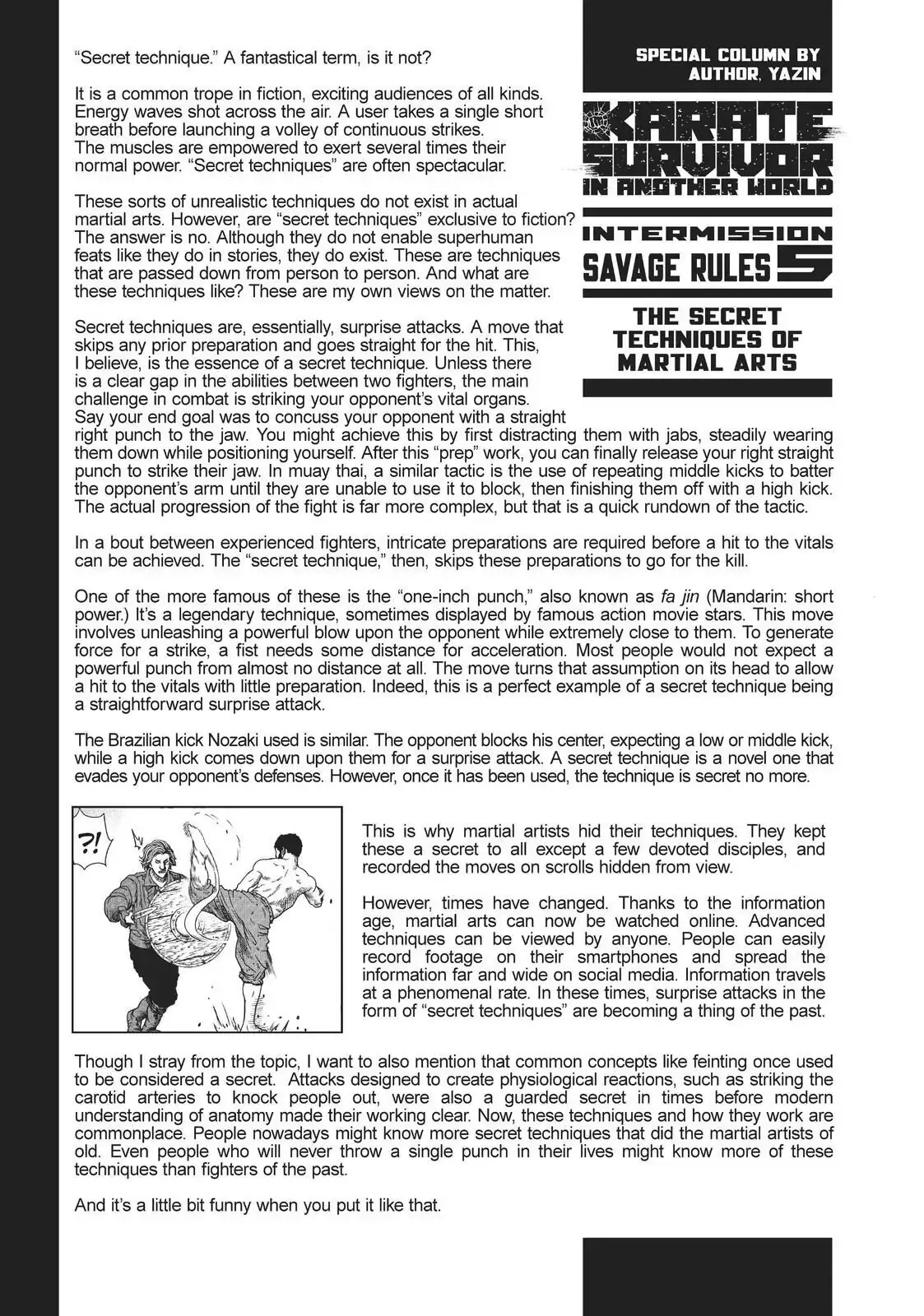 Yajin Tensei: Karate Survivor in Another World, chapter 5, page 23