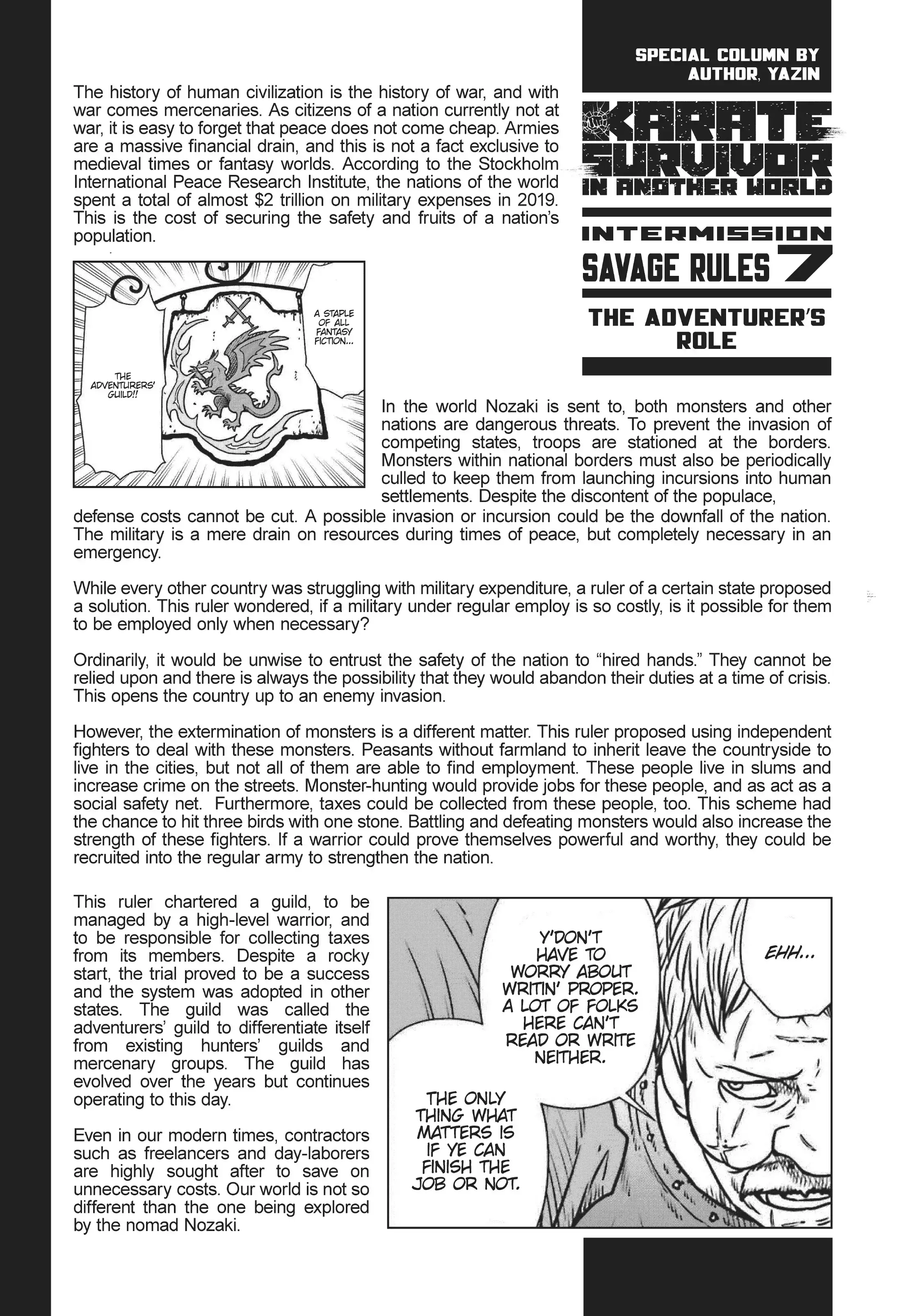 Yajin Tensei: Karate Survivor in Another World, chapter 7, page 26