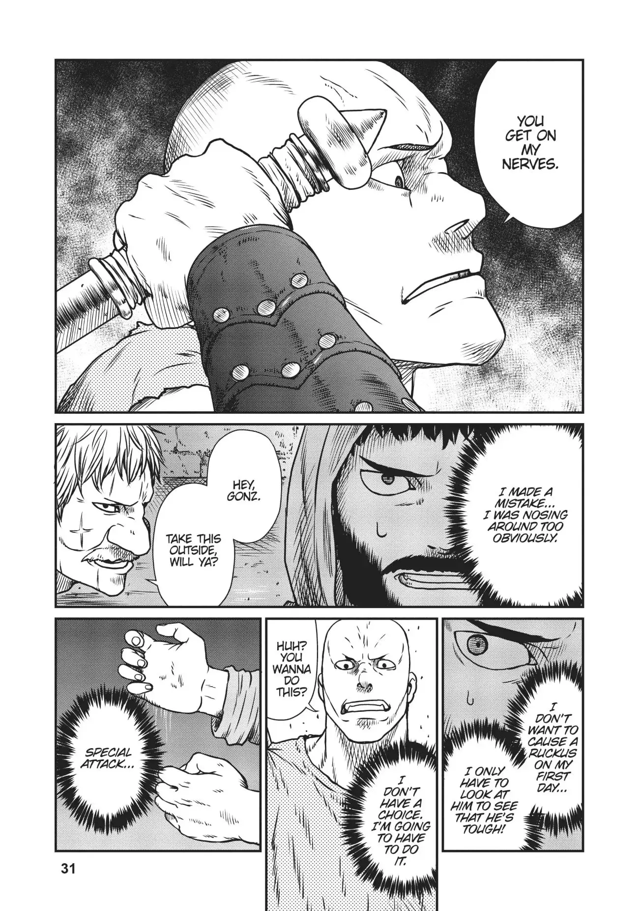 Yajin Tensei: Karate Survivor in Another World, chapter 8, page 3
