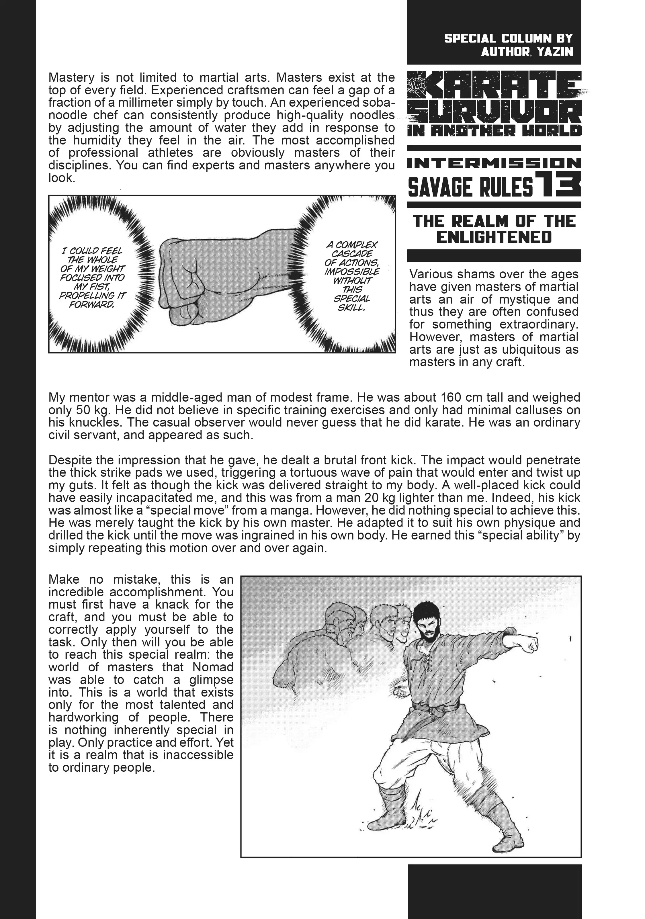 Yajin Tensei: Karate Survivor in Another World, chapter 13, page 28