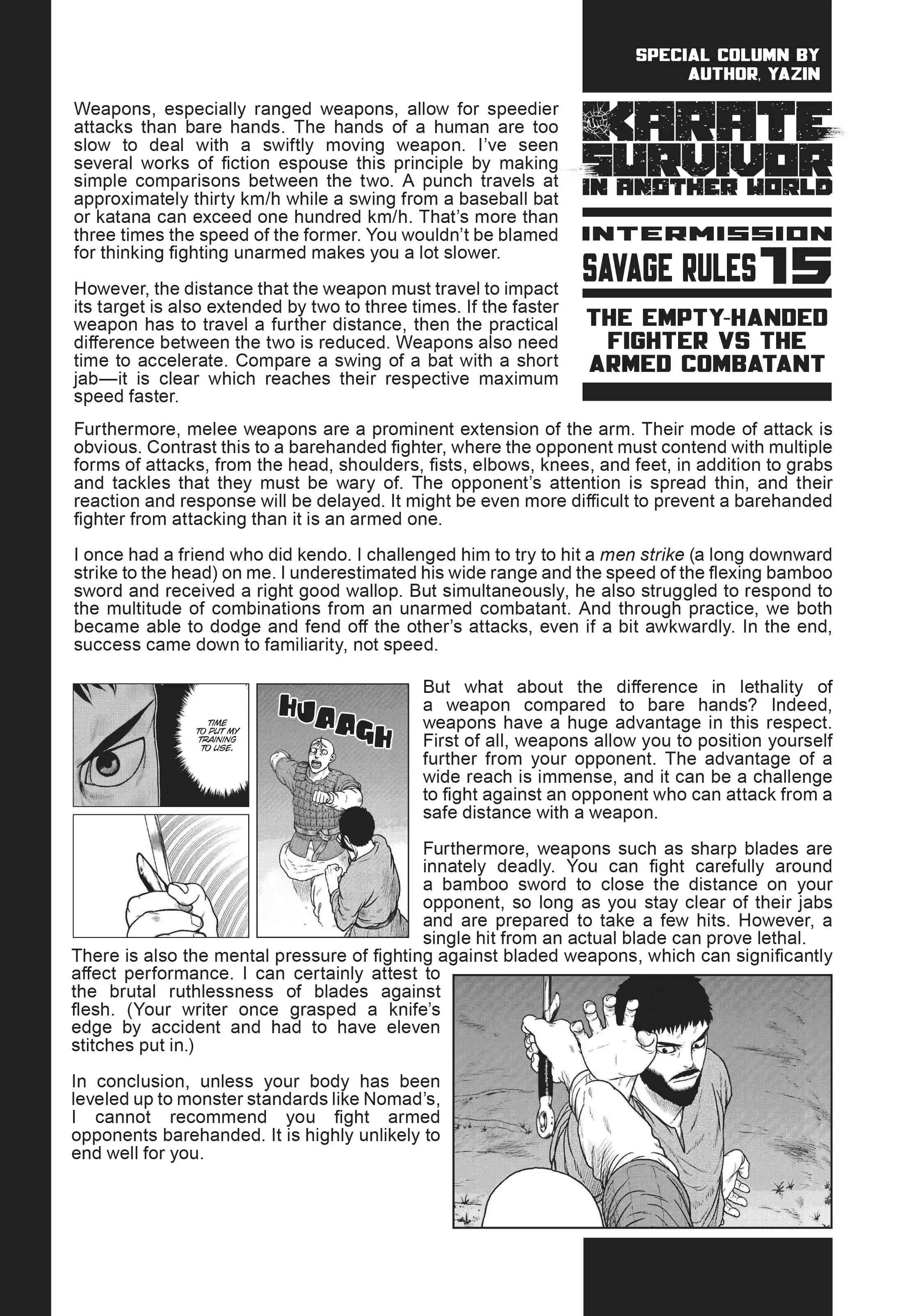Yajin Tensei: Karate Survivor in Another World, chapter 15, page 25