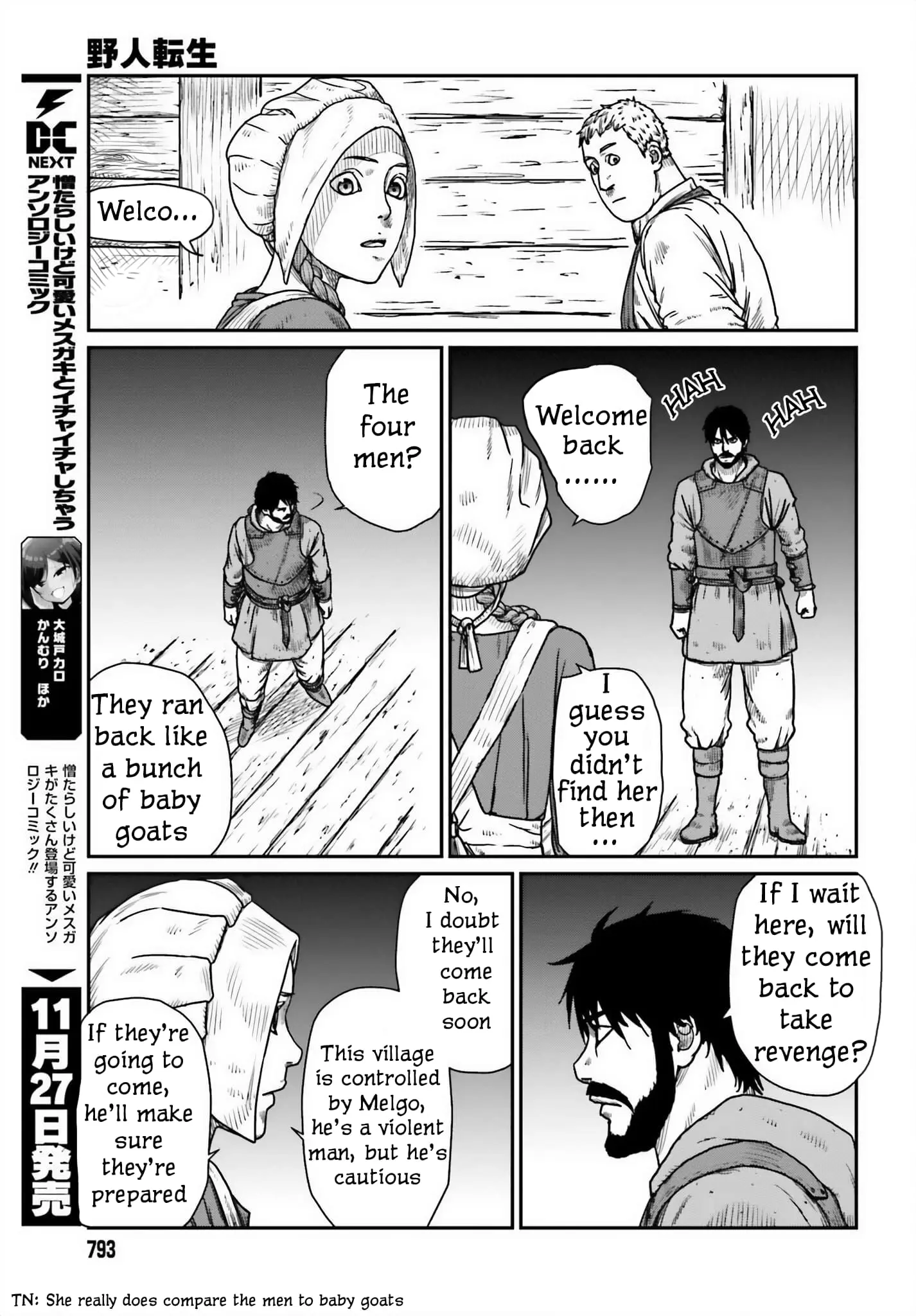 Yajin Tensei: Karate Survivor in Another World, chapter 45, page 11