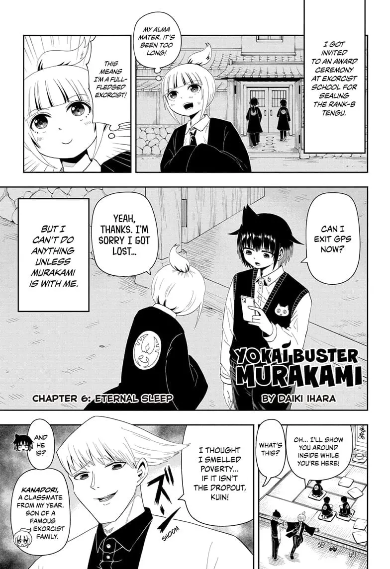 Yokai Buster Murakami, chapter 6, page 1