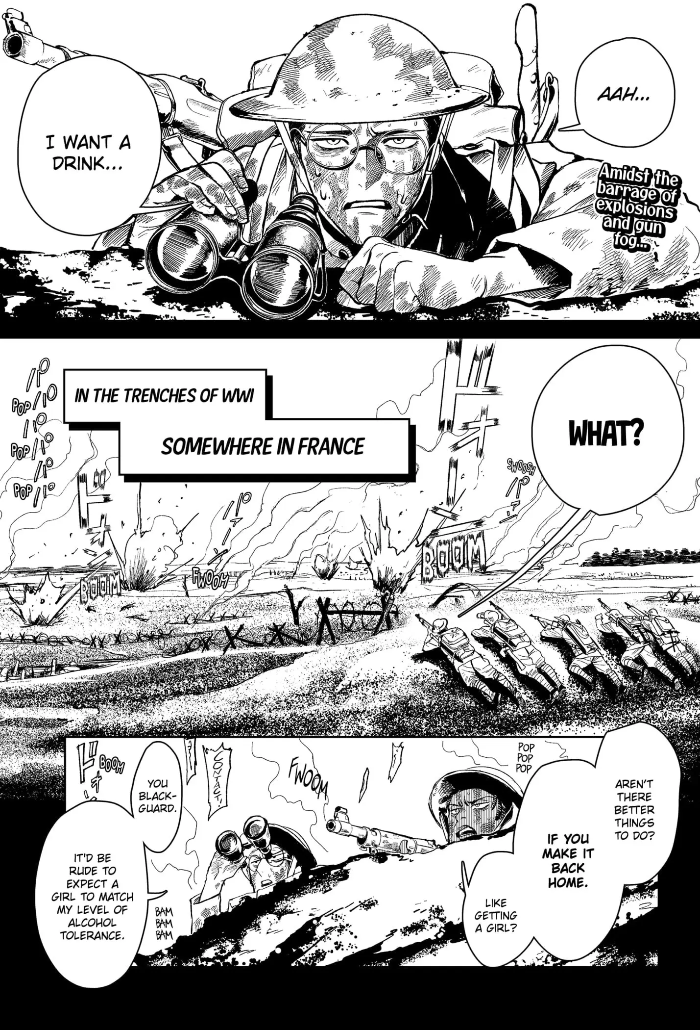 DRUNK BULLET, chapter 1, page 1