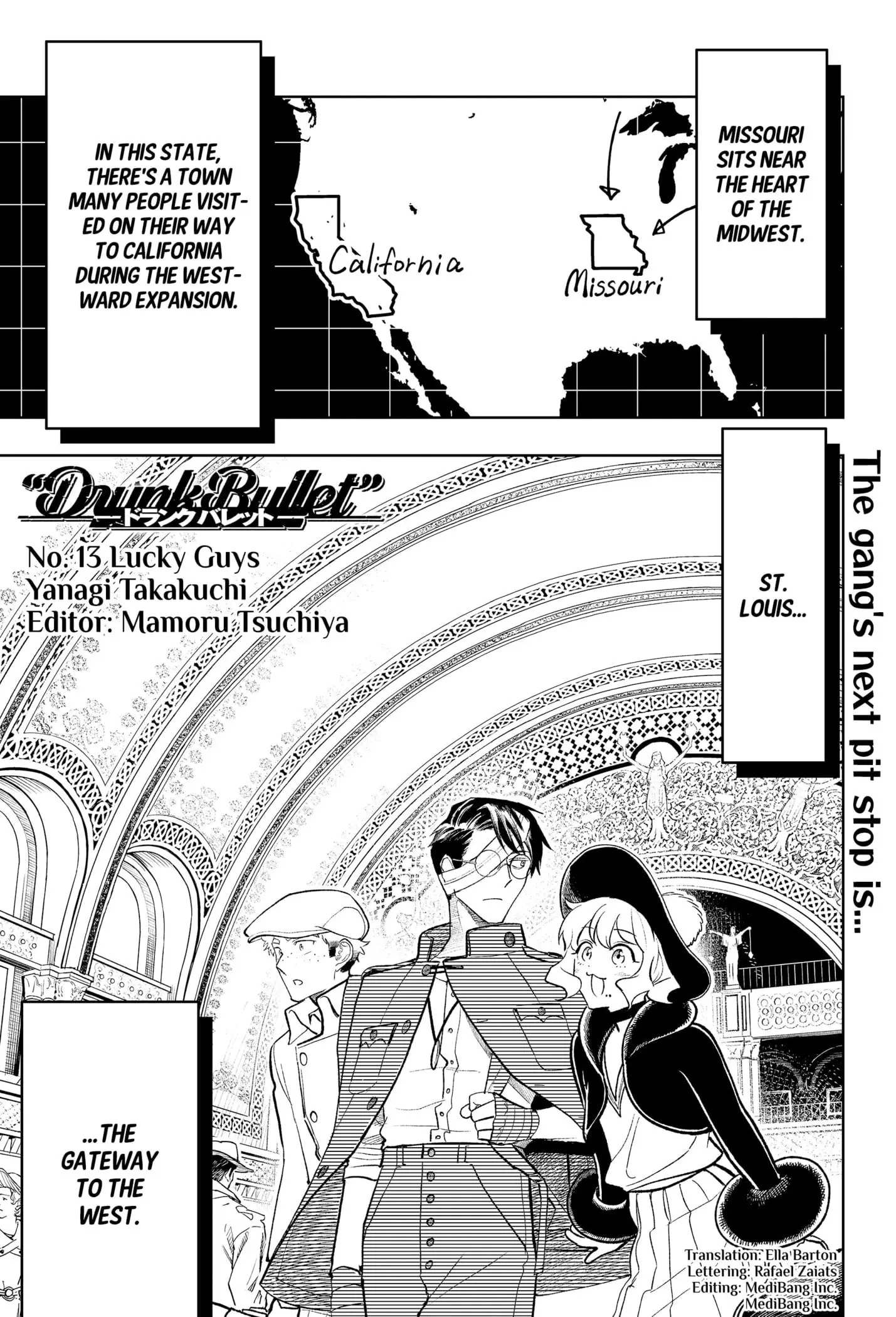 DRUNK BULLET, chapter 13, page 1