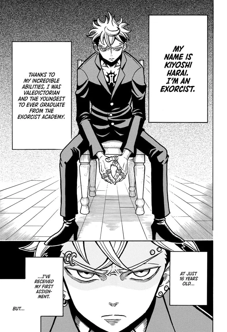 Ultimate Exorcist Kiyoshi Manga, chapter 1, page 4