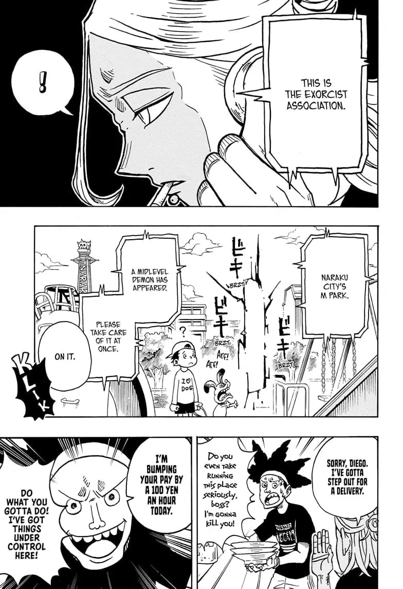 Ultimate Exorcist Kiyoshi Manga, chapter 3, page 5