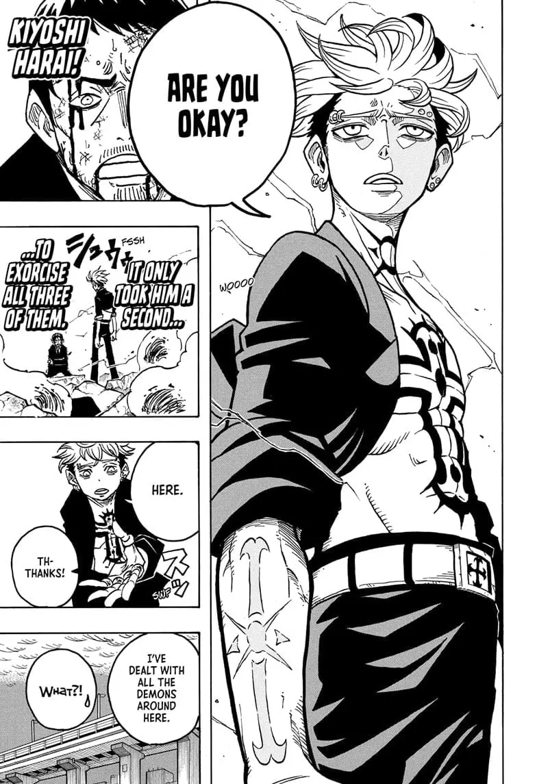 Ultimate Exorcist Kiyoshi Manga, chapter 35, page 13