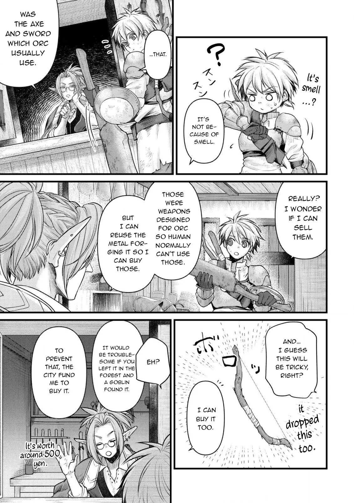 Kikori no Isekai Tan, chapter 5, page 22