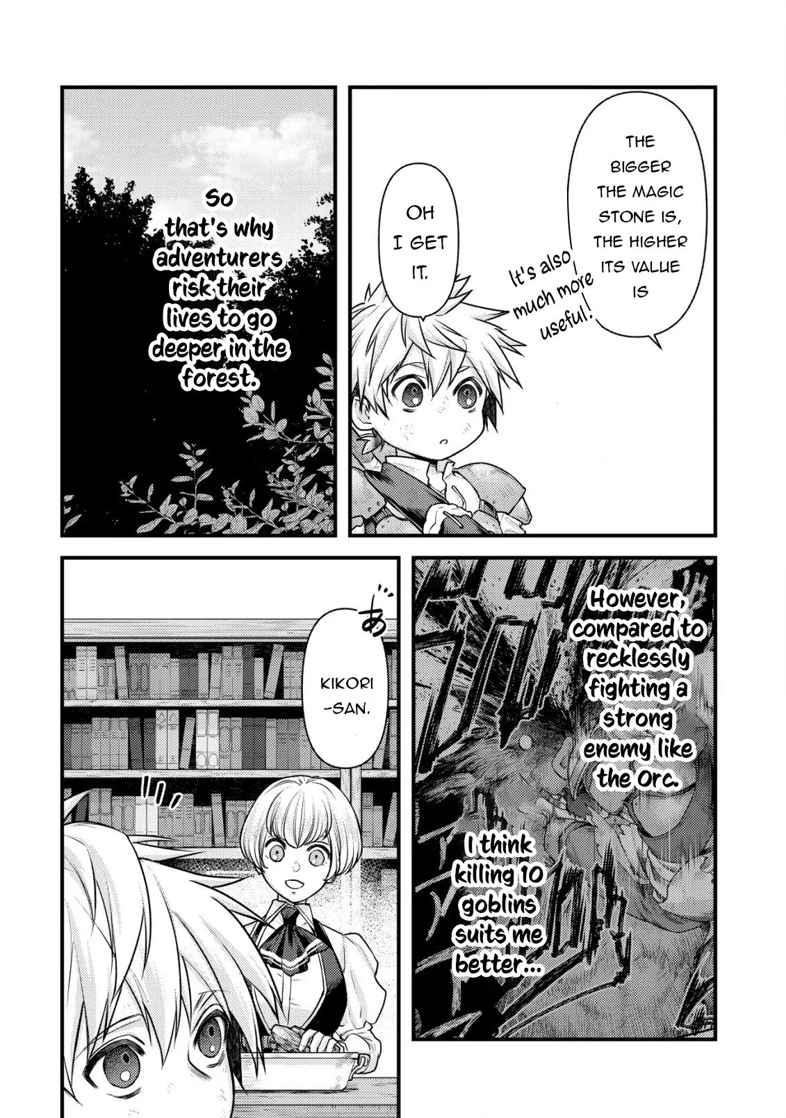 Kikori no Isekai Tan, chapter 6, page 8