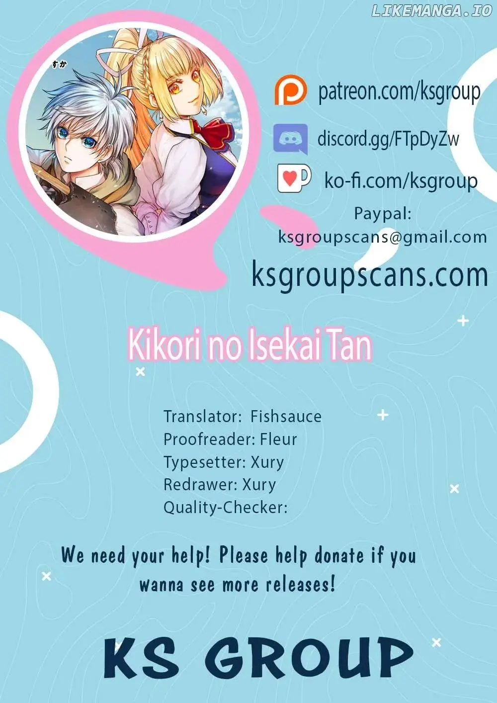 Kikori no Isekai Tan, chapter 13, page 1