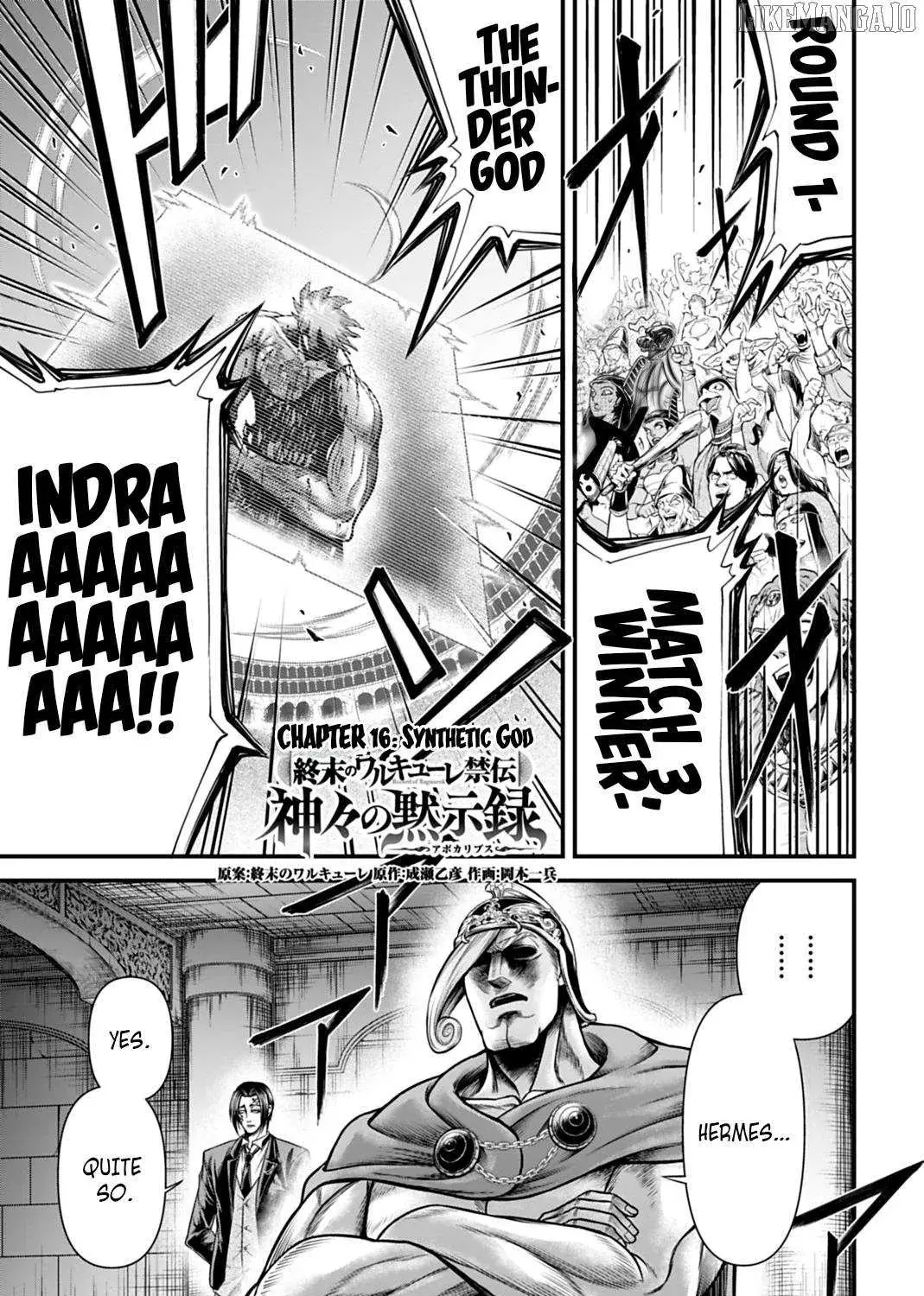 Record of Ragnarok: The Apocalypse of the Gods, chapter 16, page 1