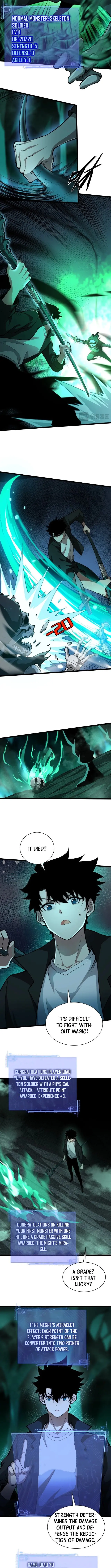 Maxed Strength Necromancer, chapter 1, page 9