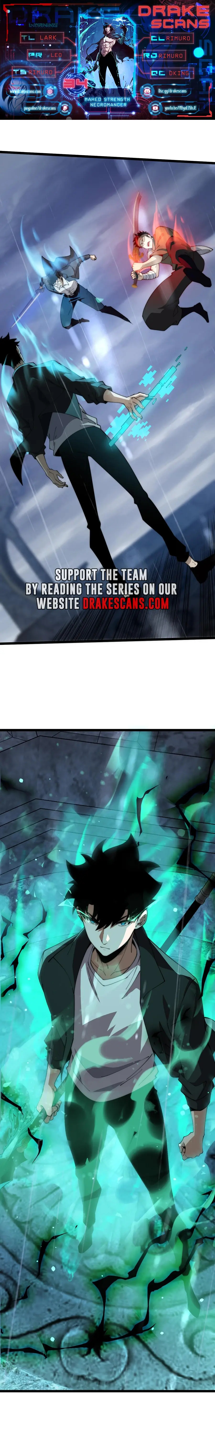 Maxed Strength Necromancer, chapter 34, page 1