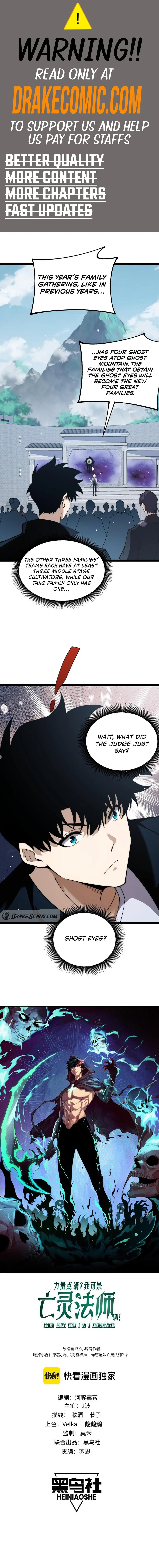 Maxed Strength Necromancer, chapter 67, page 1