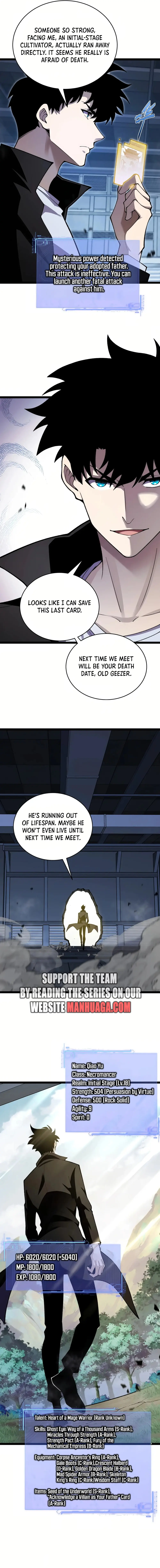 Maxed Strength Necromancer, chapter 82, page 5