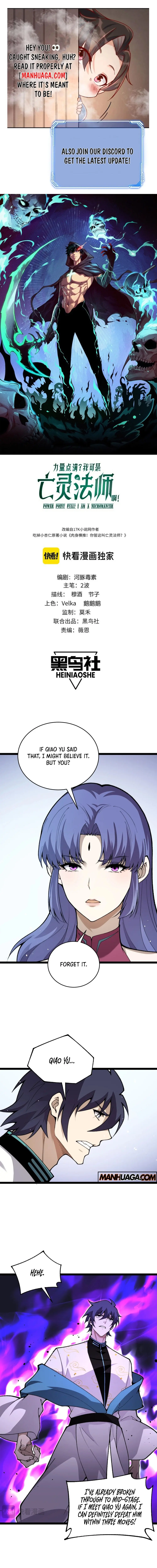 Maxed Strength Necromancer, chapter 88, page 1
