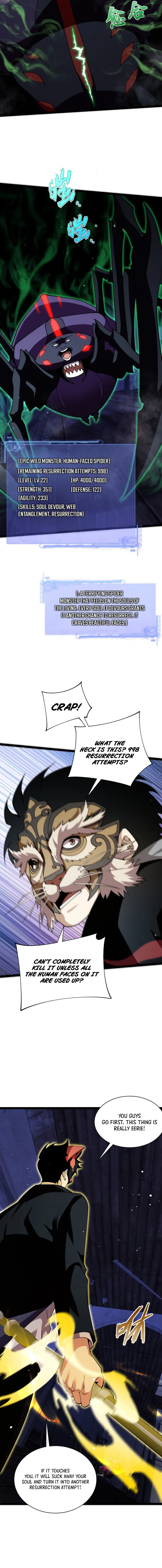 Maxed Strength Necromancer, chapter 100, page 9