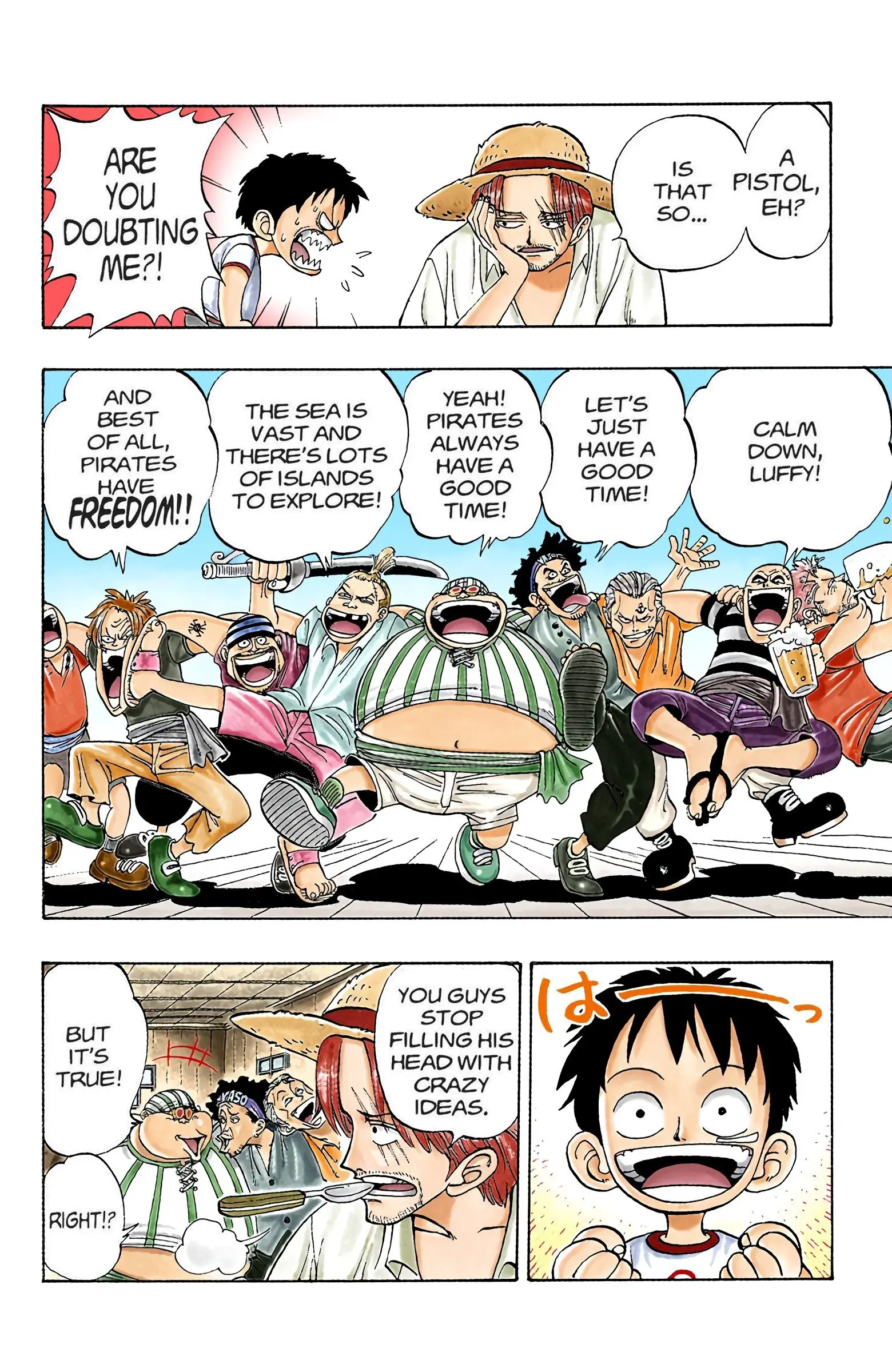 One Piece Colored, chapter 1, page 10