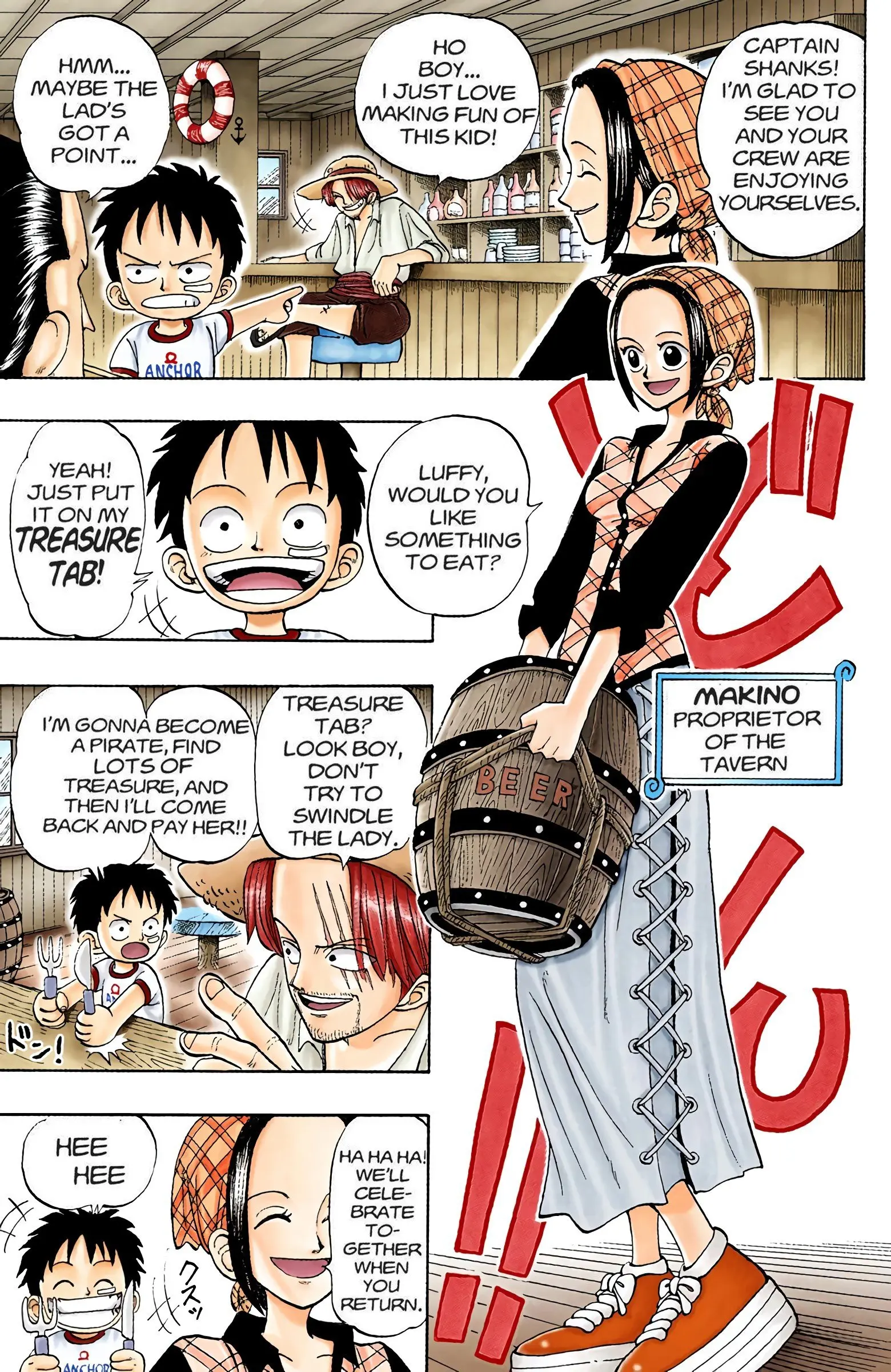 One Piece Colored, chapter 1, page 13