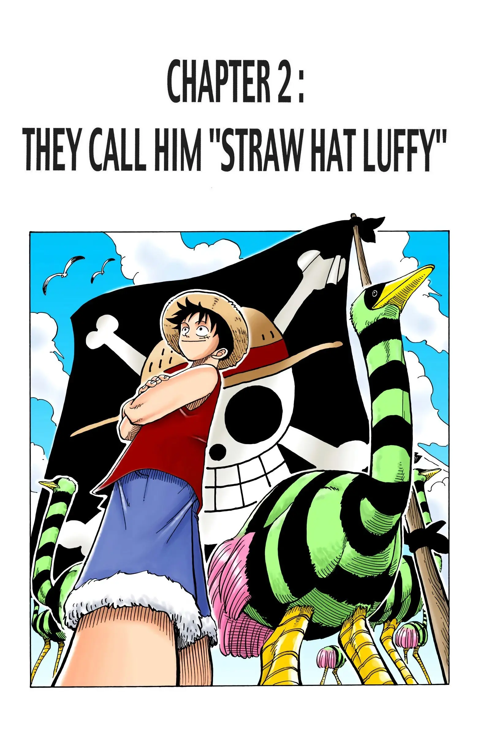 One Piece Colored, chapter 2, page 1