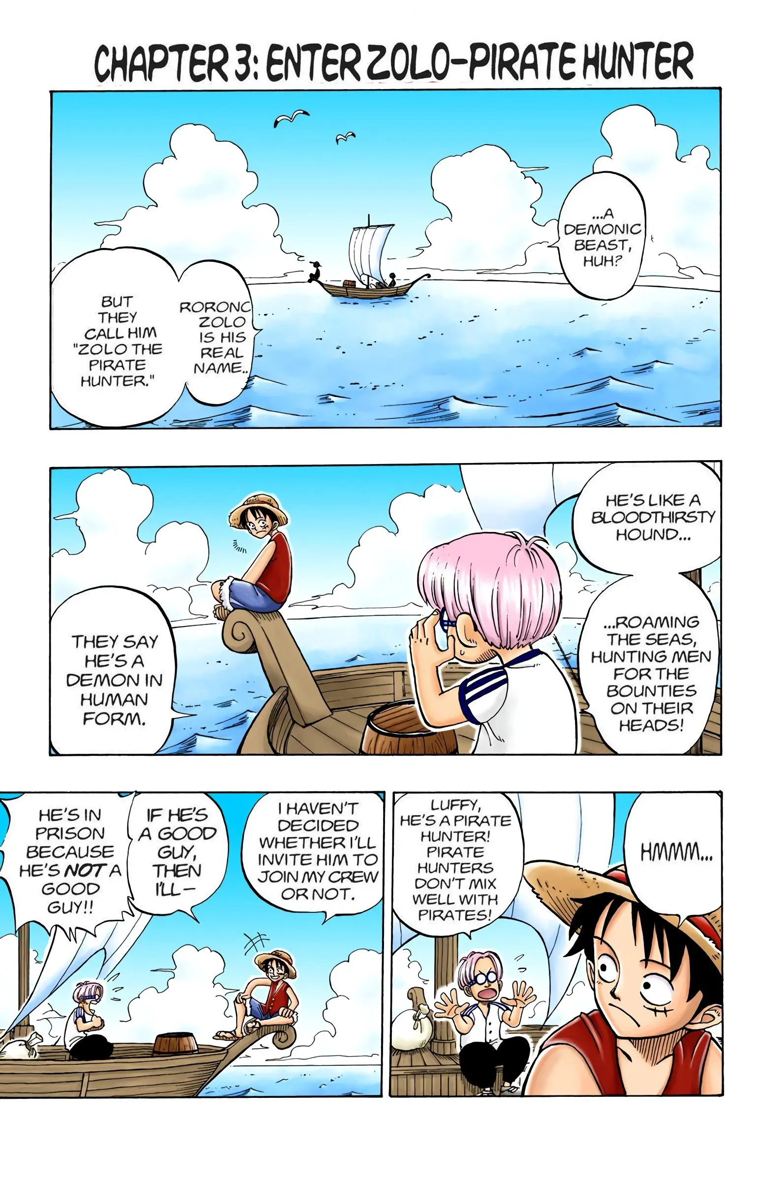 One Piece Colored, chapter 3, page 1