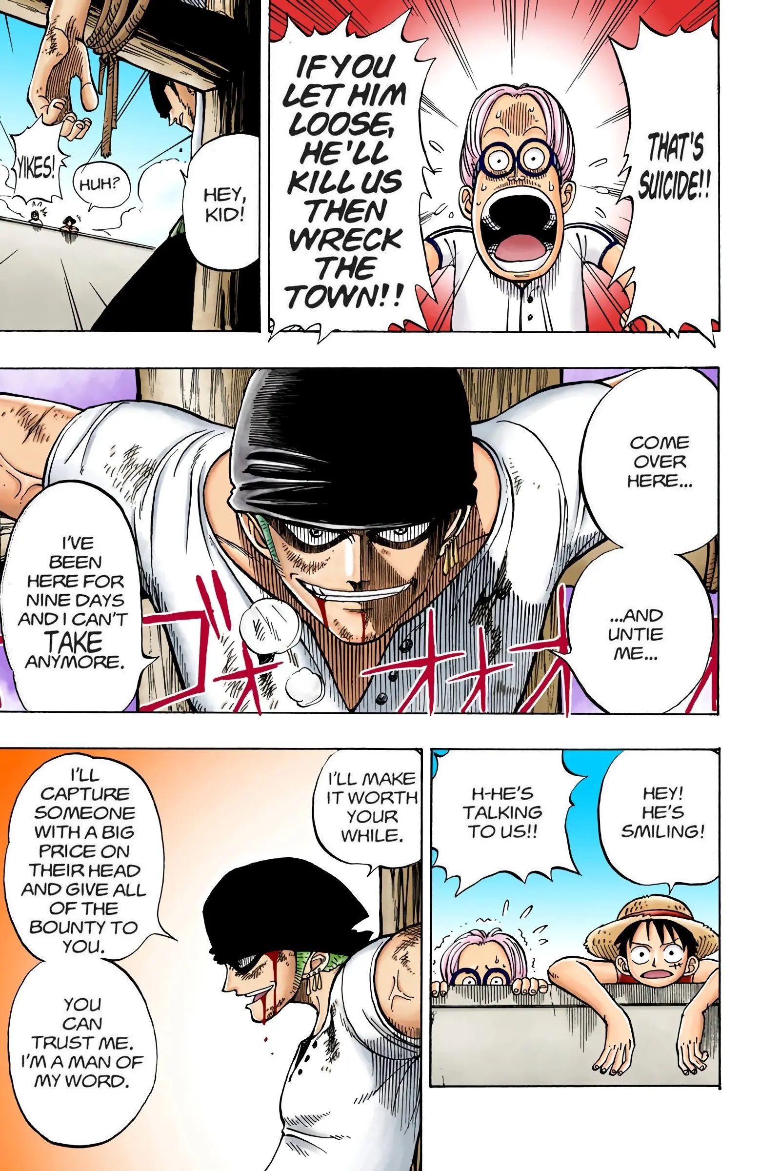 One Piece Colored, chapter 3, page 9
