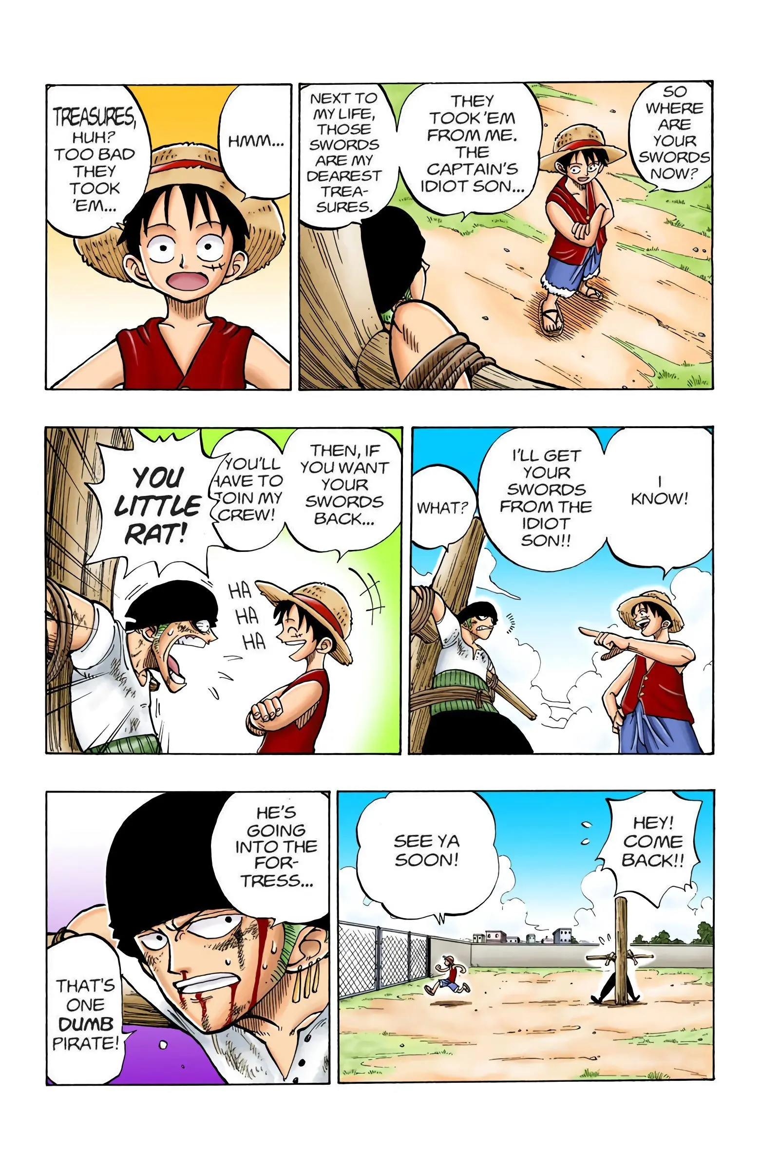 One Piece Colored, chapter 4, page 7