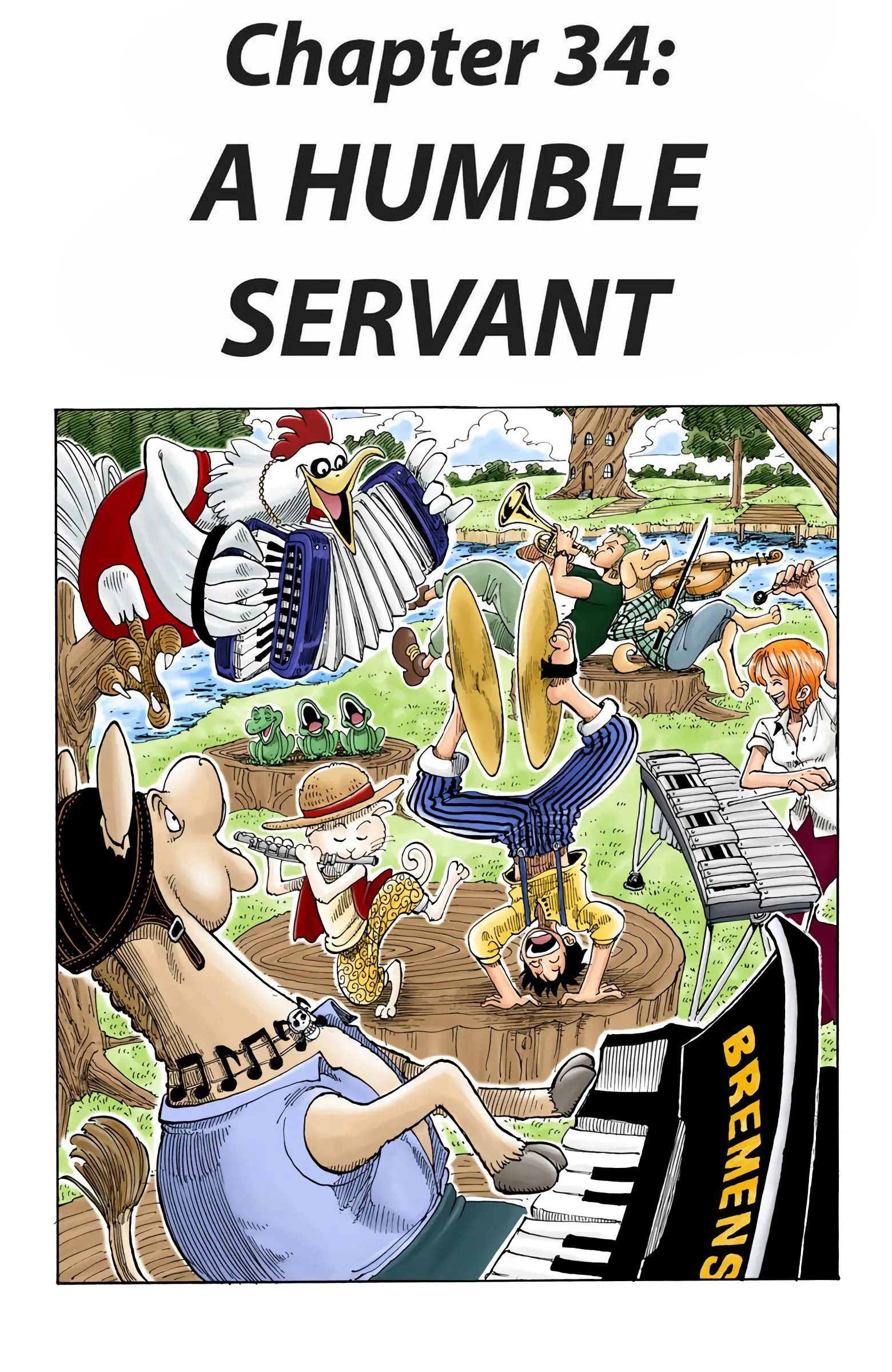 One Piece Colored, chapter 34, page 1