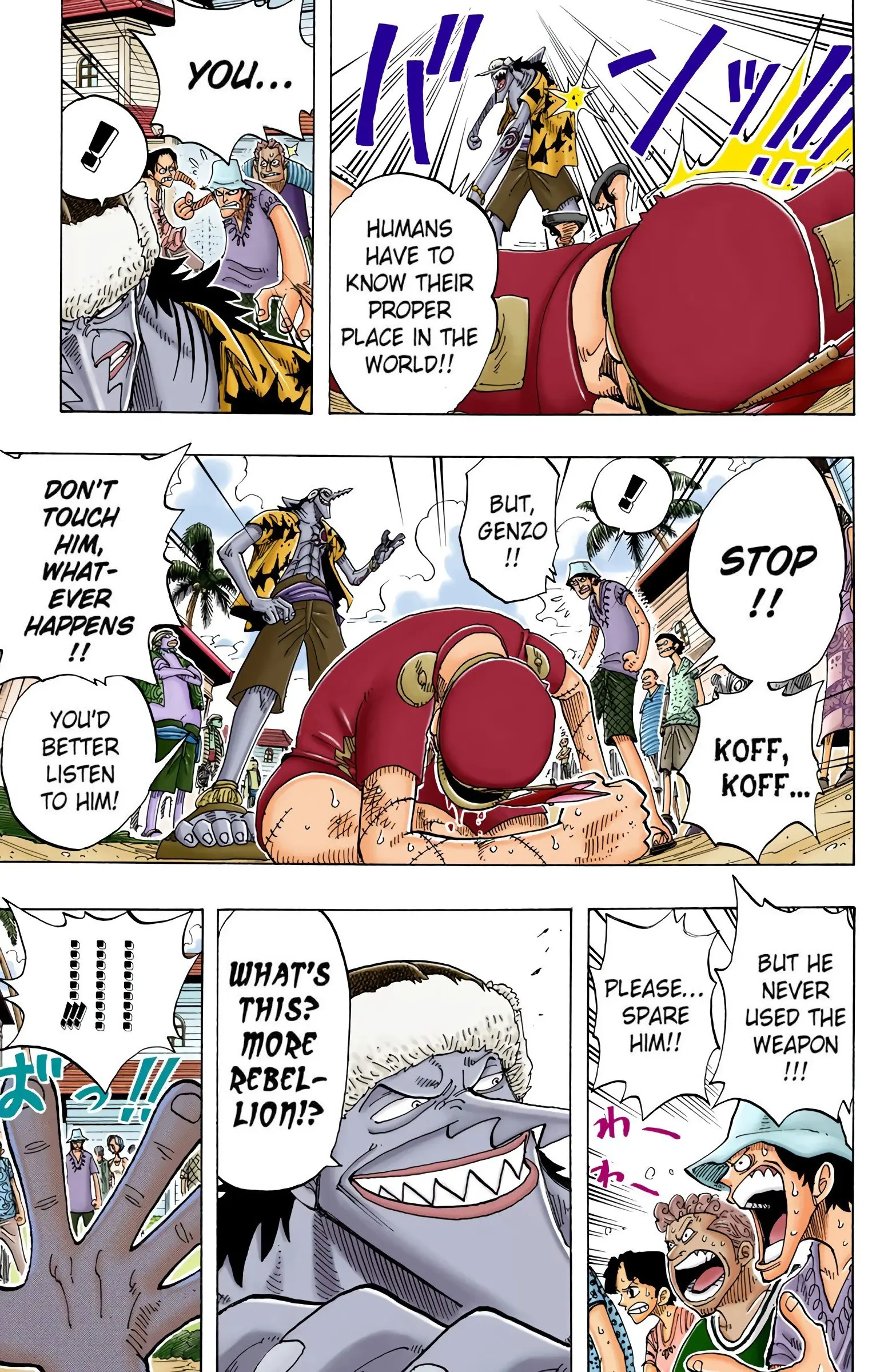 One Piece Colored, chapter 72, page 12