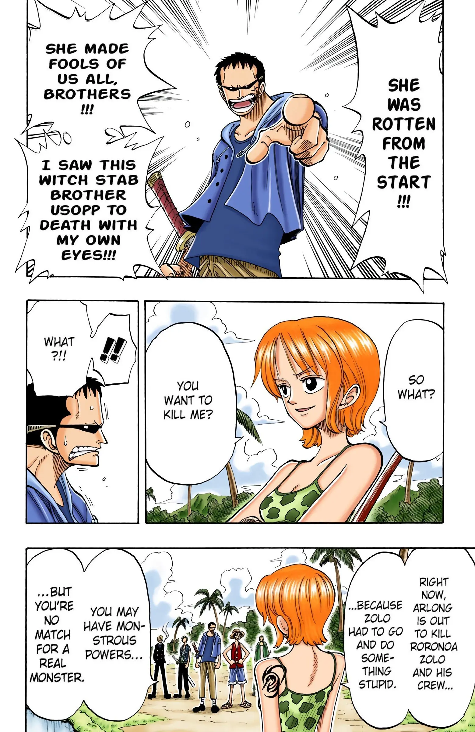 One Piece Colored, chapter 76, page 4