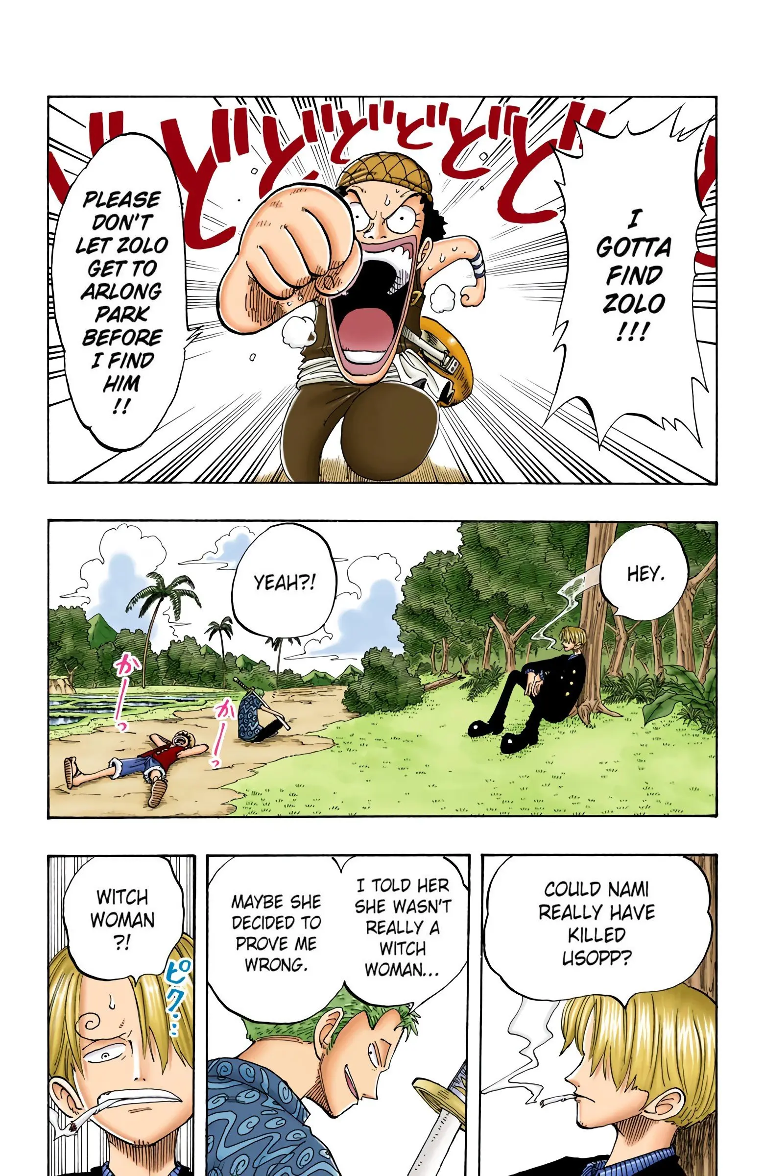 One Piece Colored, chapter 76, page 12