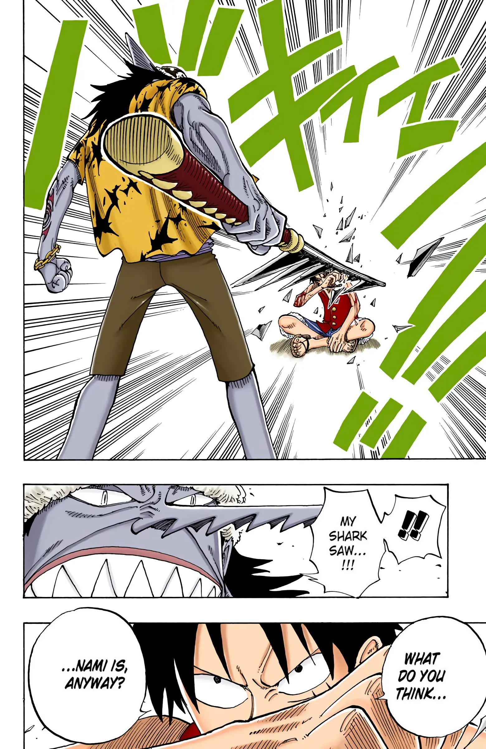 One Piece Colored, chapter 93, page 2
