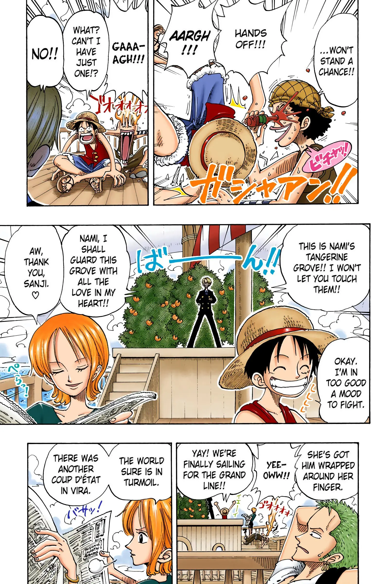 One Piece Colored, chapter 96, page 3