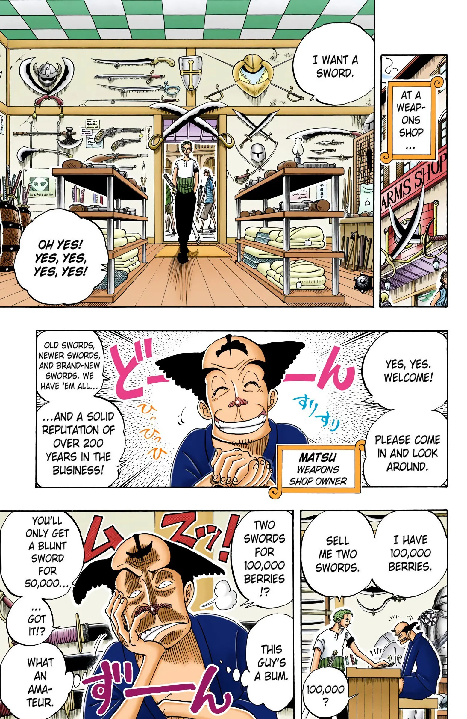 One Piece Colored, chapter 97, page 5