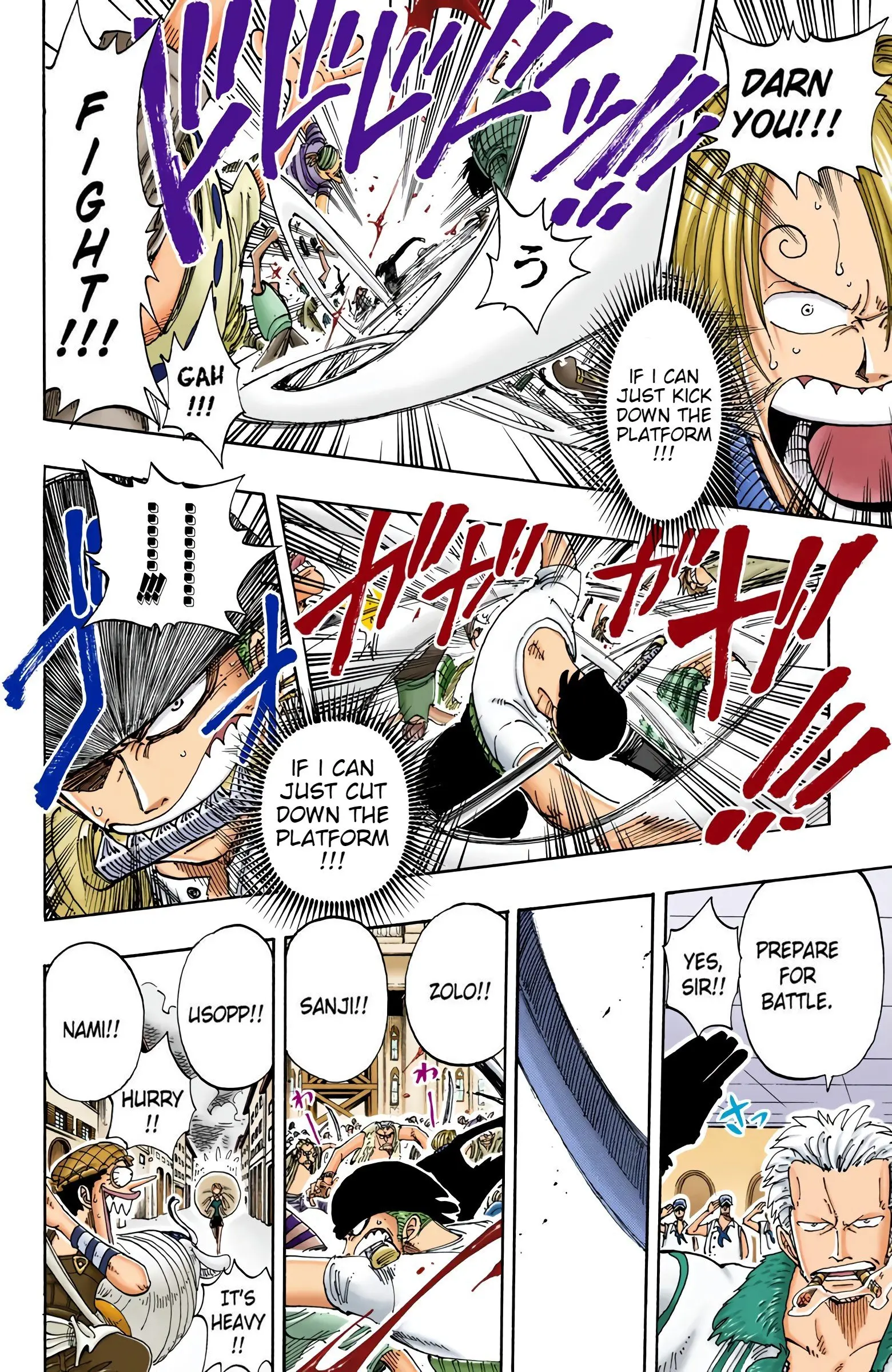 One Piece Colored, chapter 99, page 12