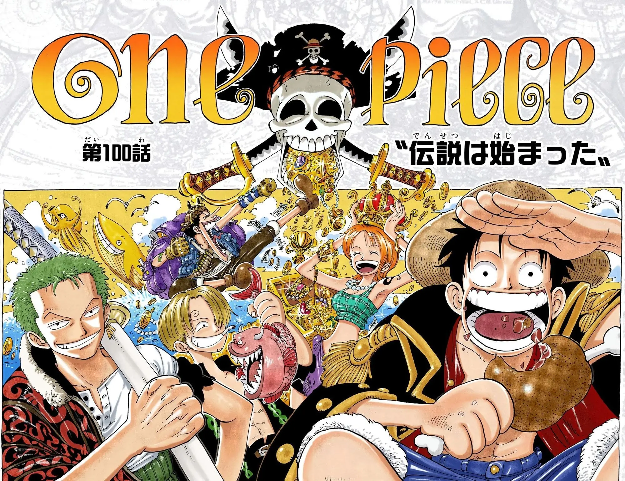 One Piece Colored, chapter 100, page 7