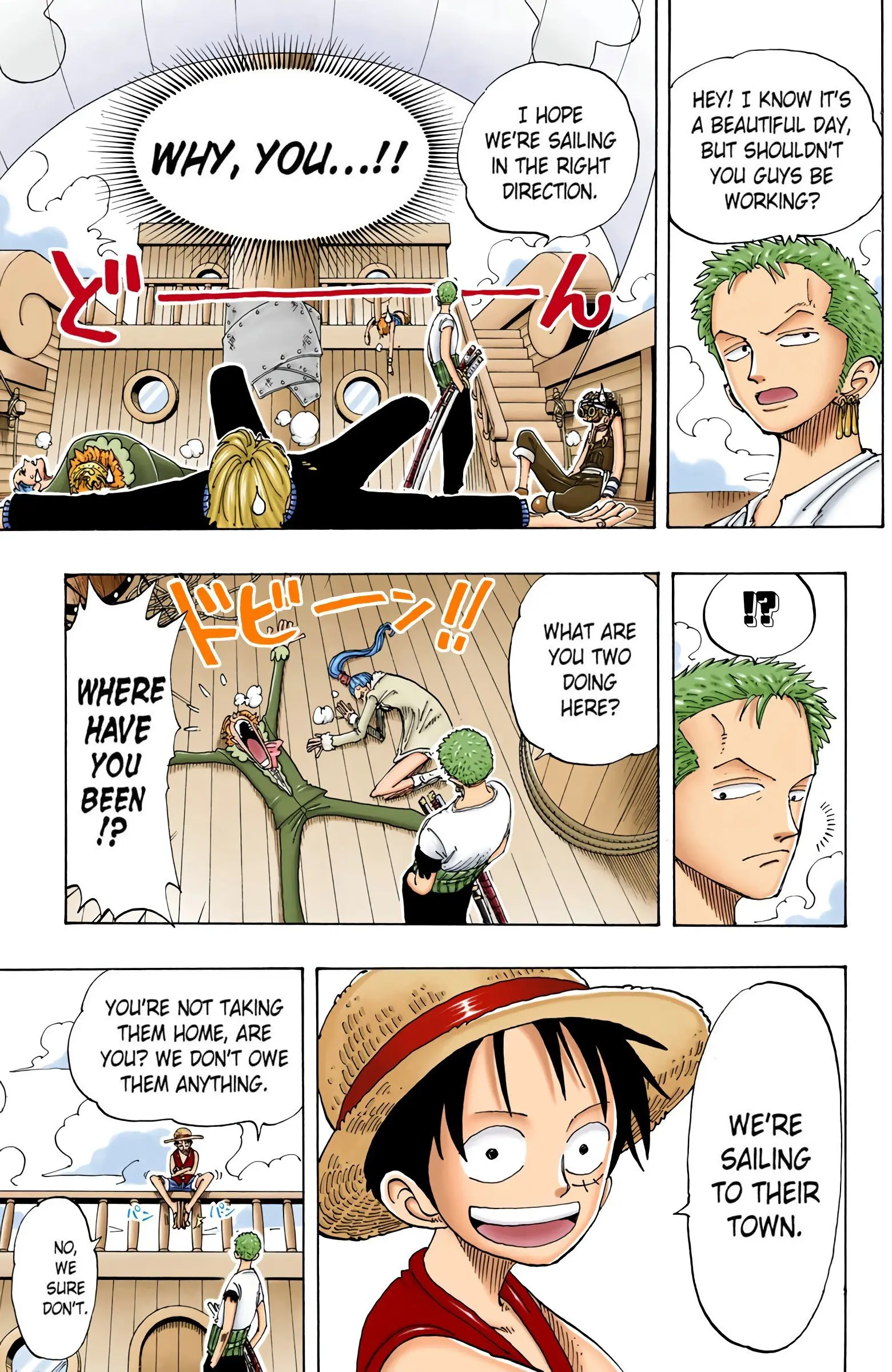 One Piece Colored, chapter 106, page 9