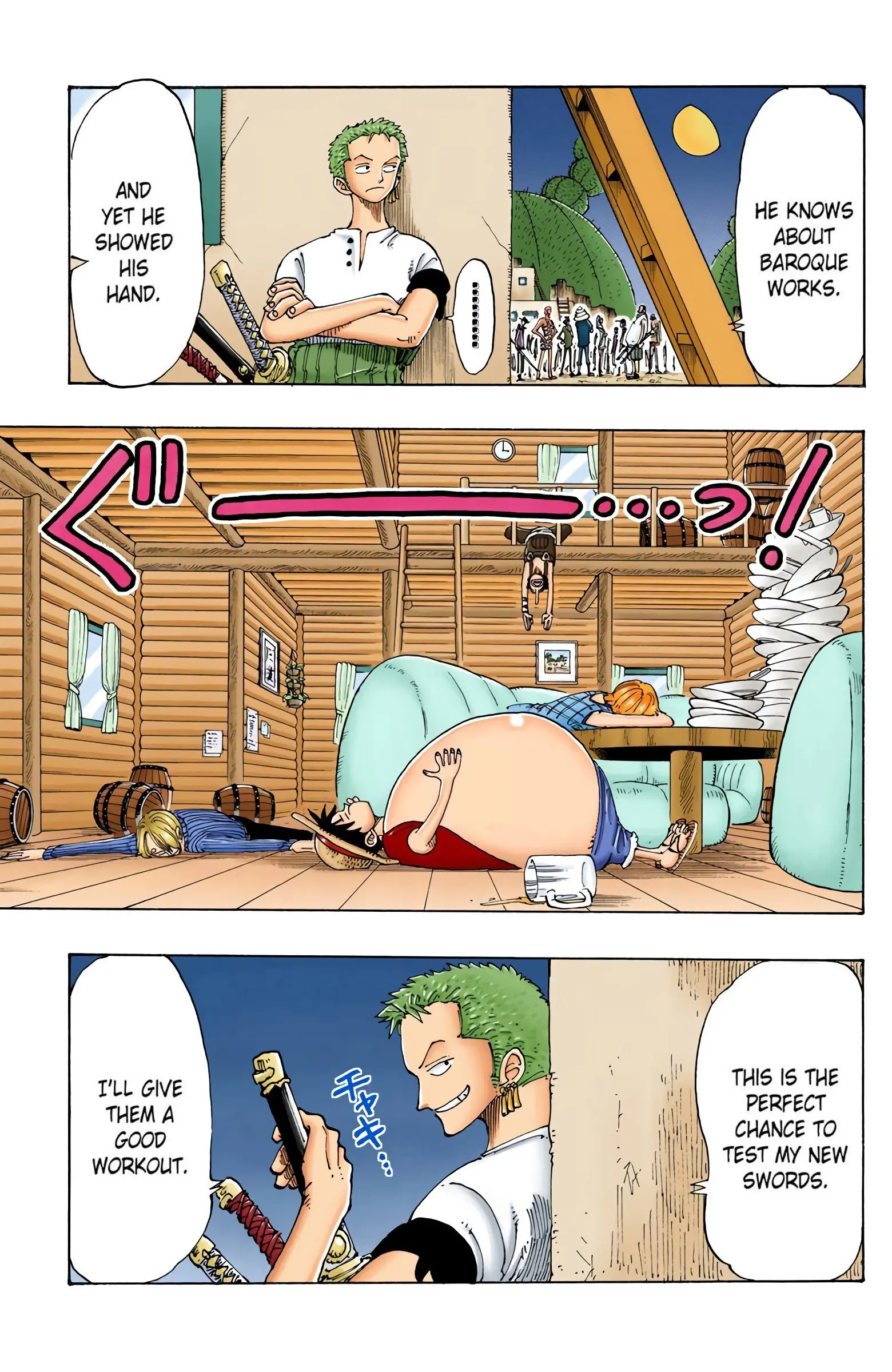 One Piece Colored, chapter 108, page 3