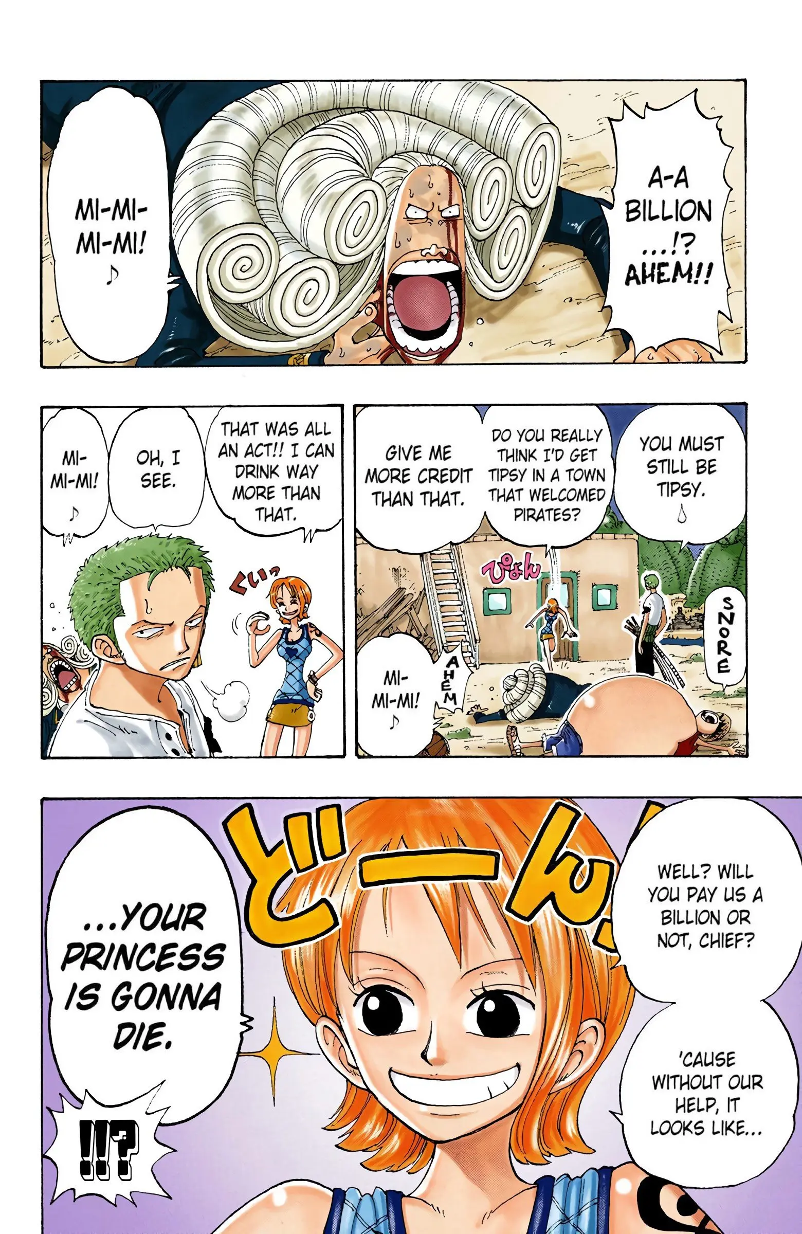 One Piece Colored, chapter 111, page 2
