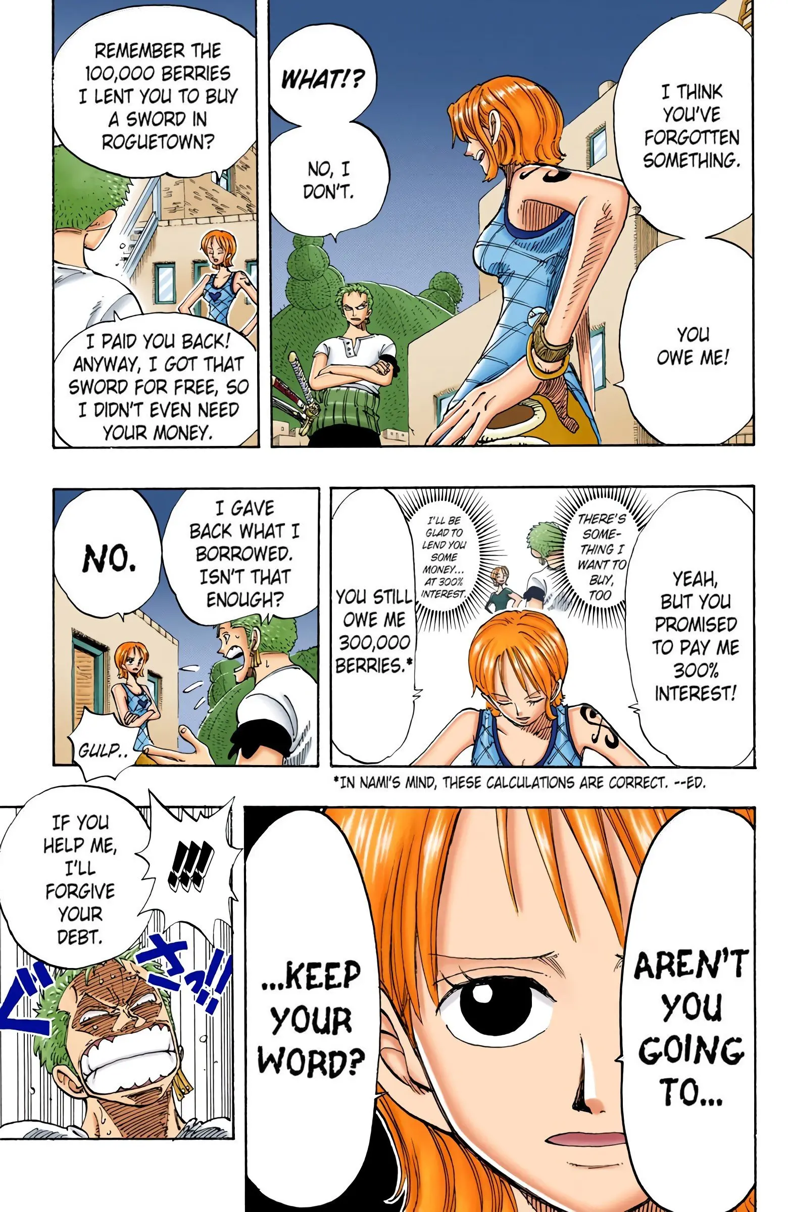 One Piece Colored, chapter 111, page 5