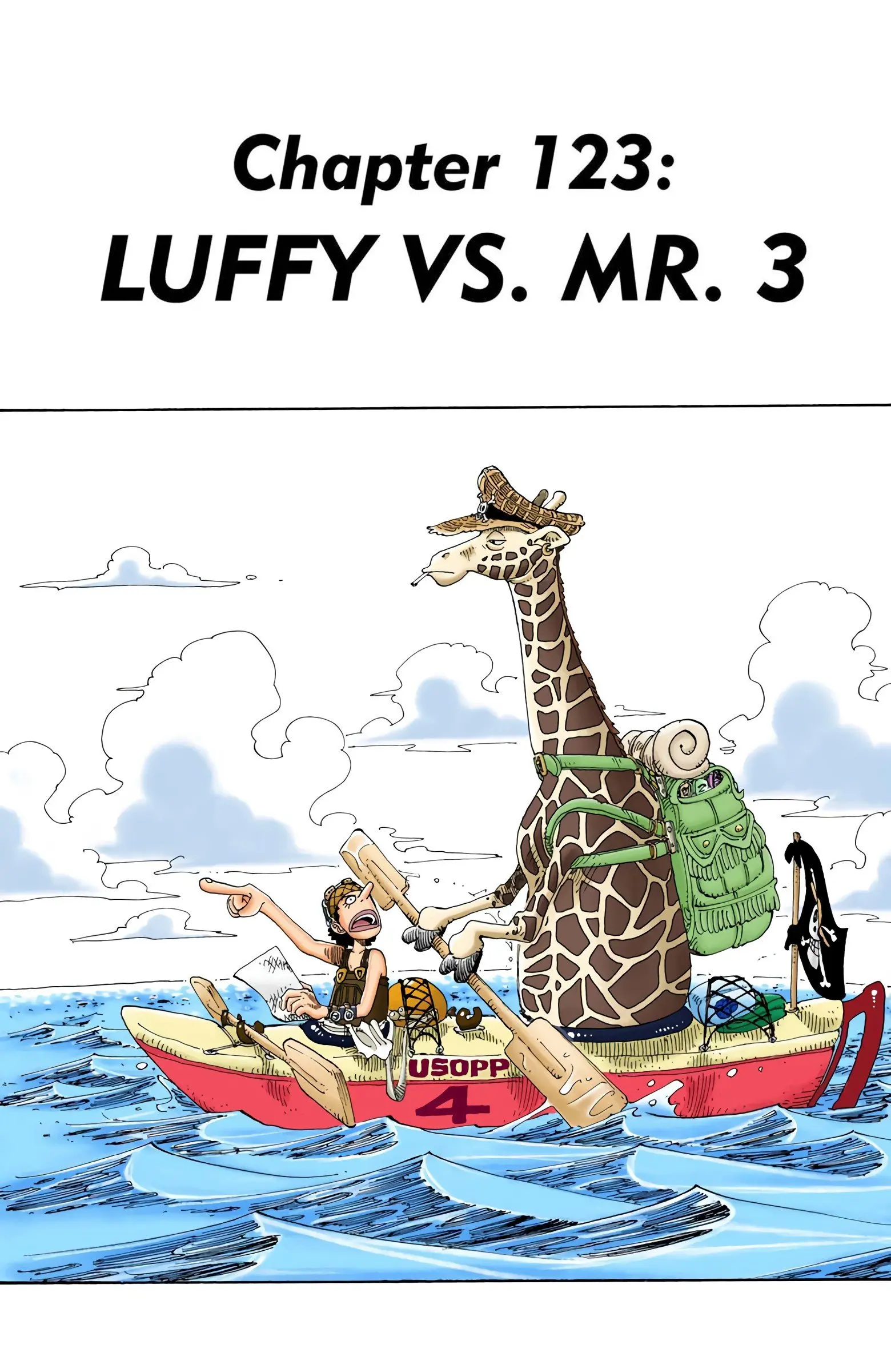 One Piece Colored, chapter 123, page 1