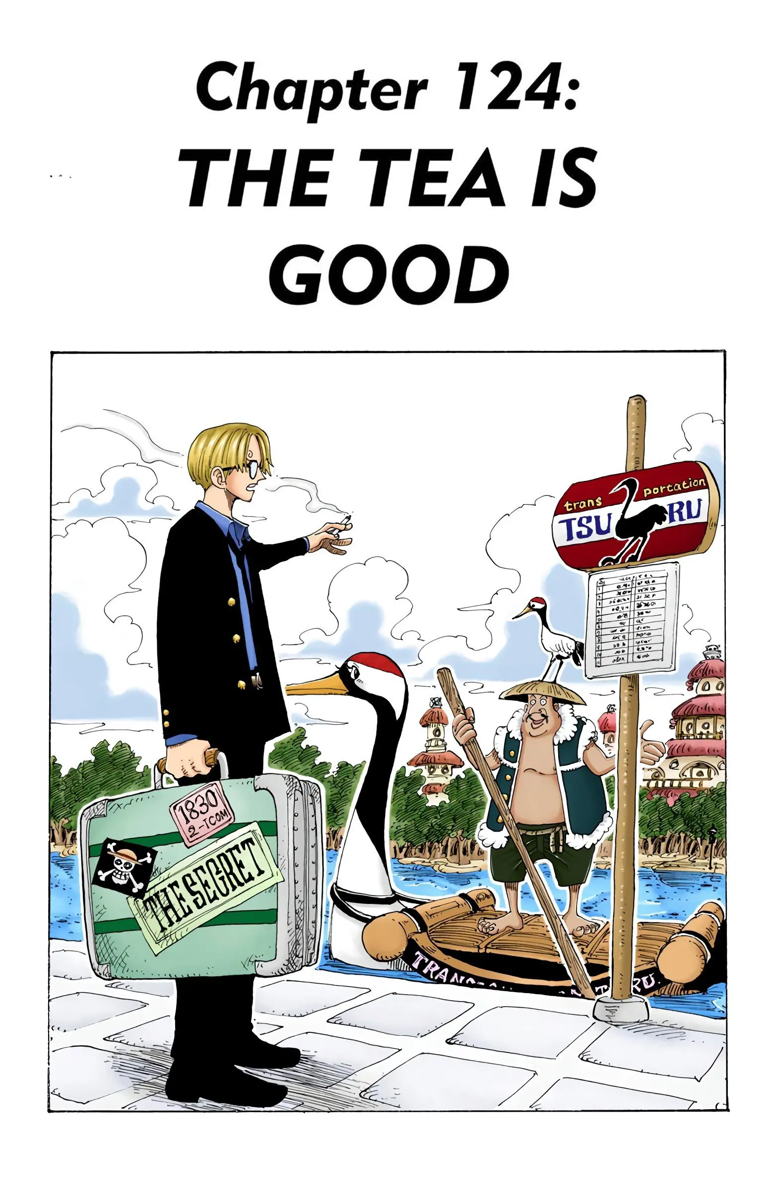 One Piece Colored, chapter 124, page 1