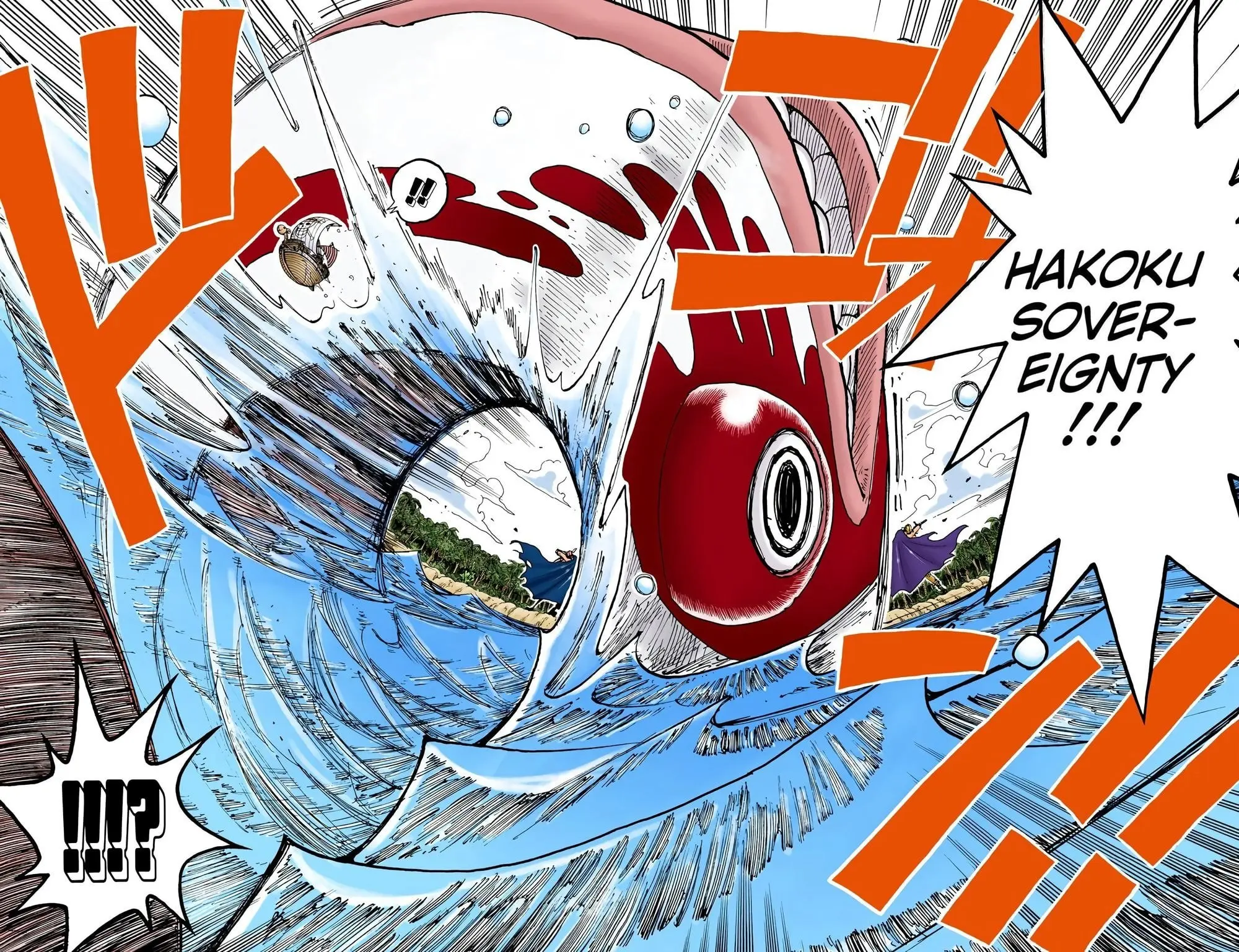 One Piece Colored, chapter 129, page 7