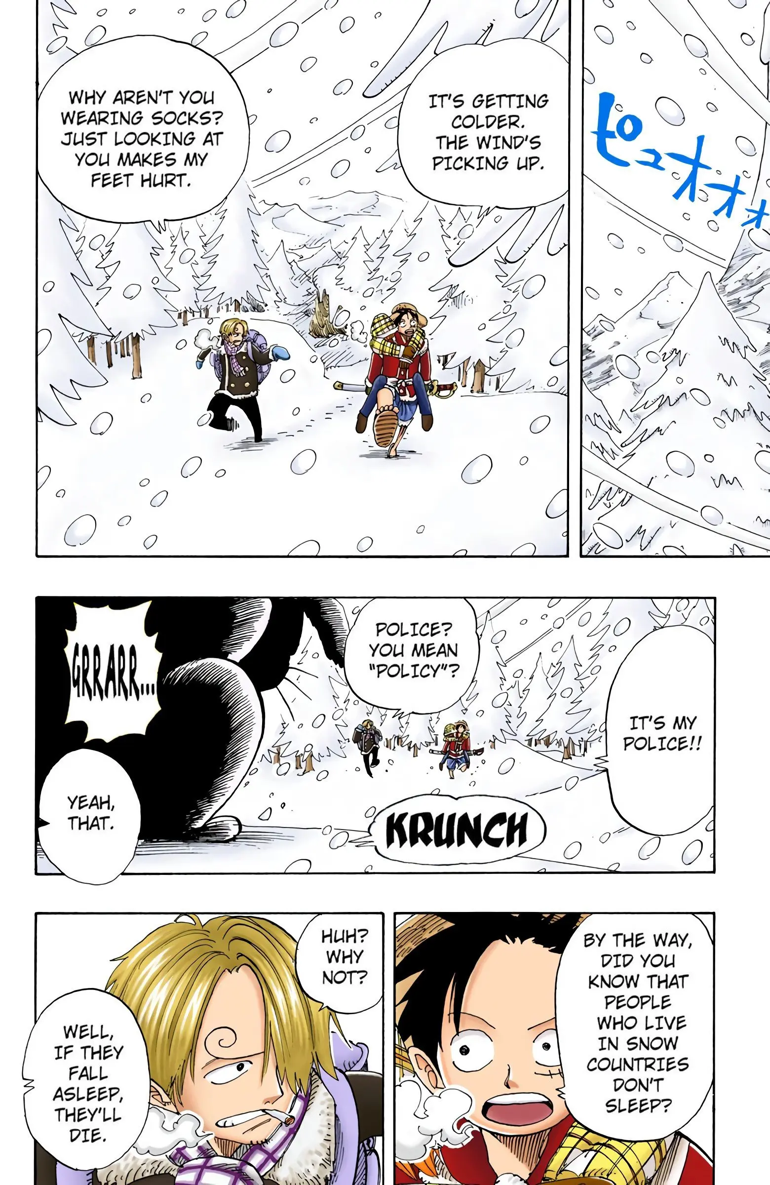 One Piece Colored, chapter 134, page 6