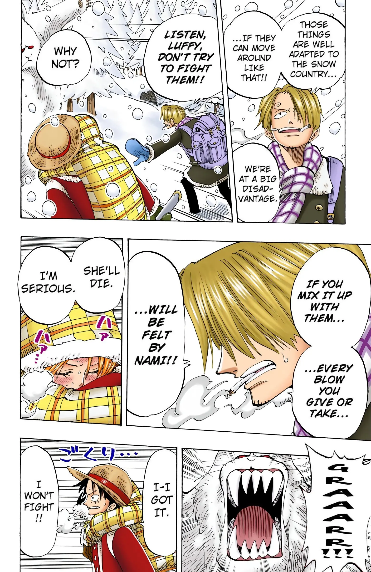 One Piece Colored, chapter 135, page 6