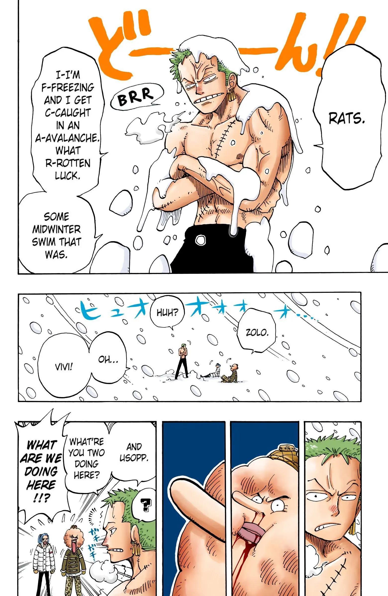 One Piece Colored, chapter 139, page 4